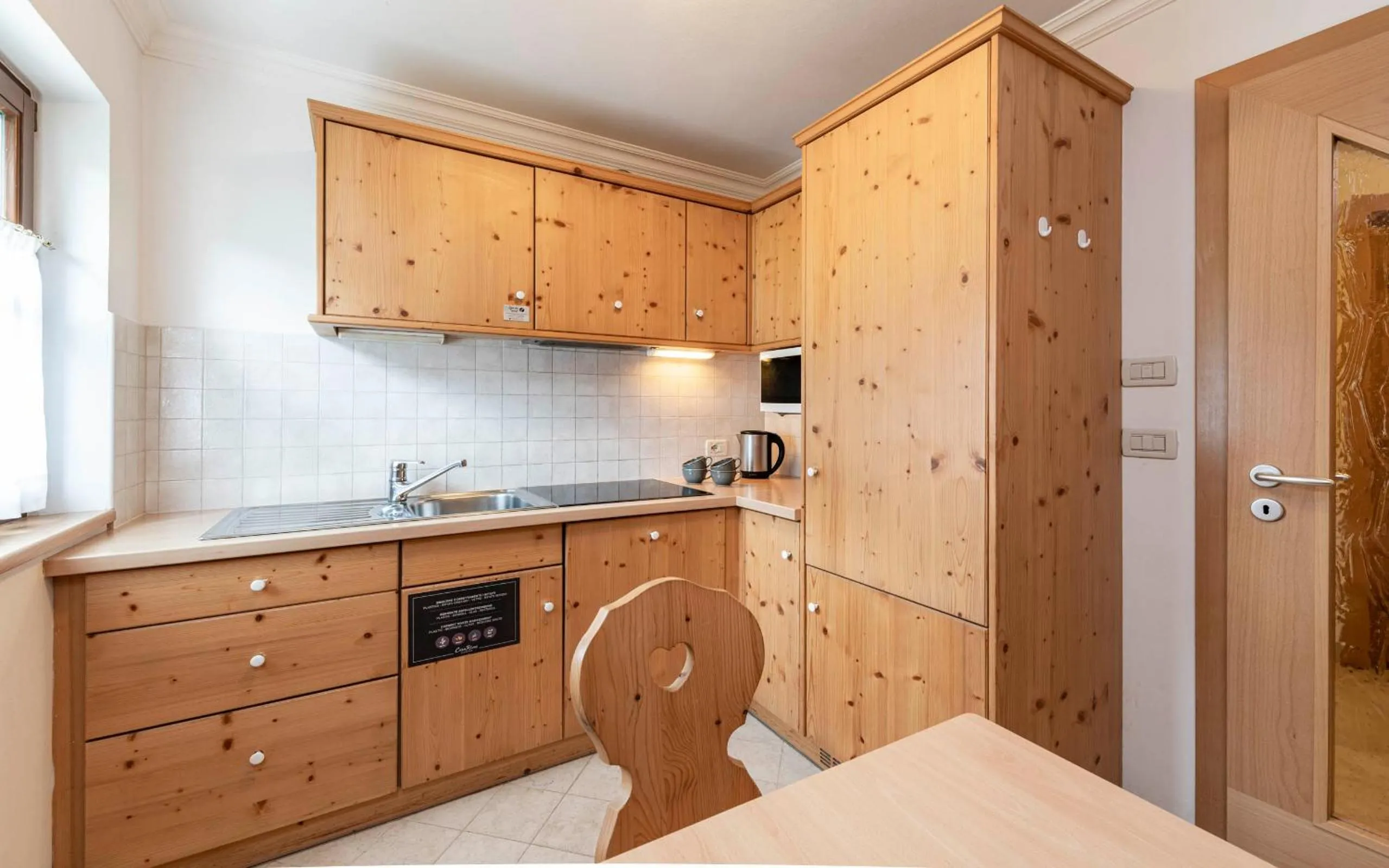 Kitchen or kitchenette in Residence Cesa Rives