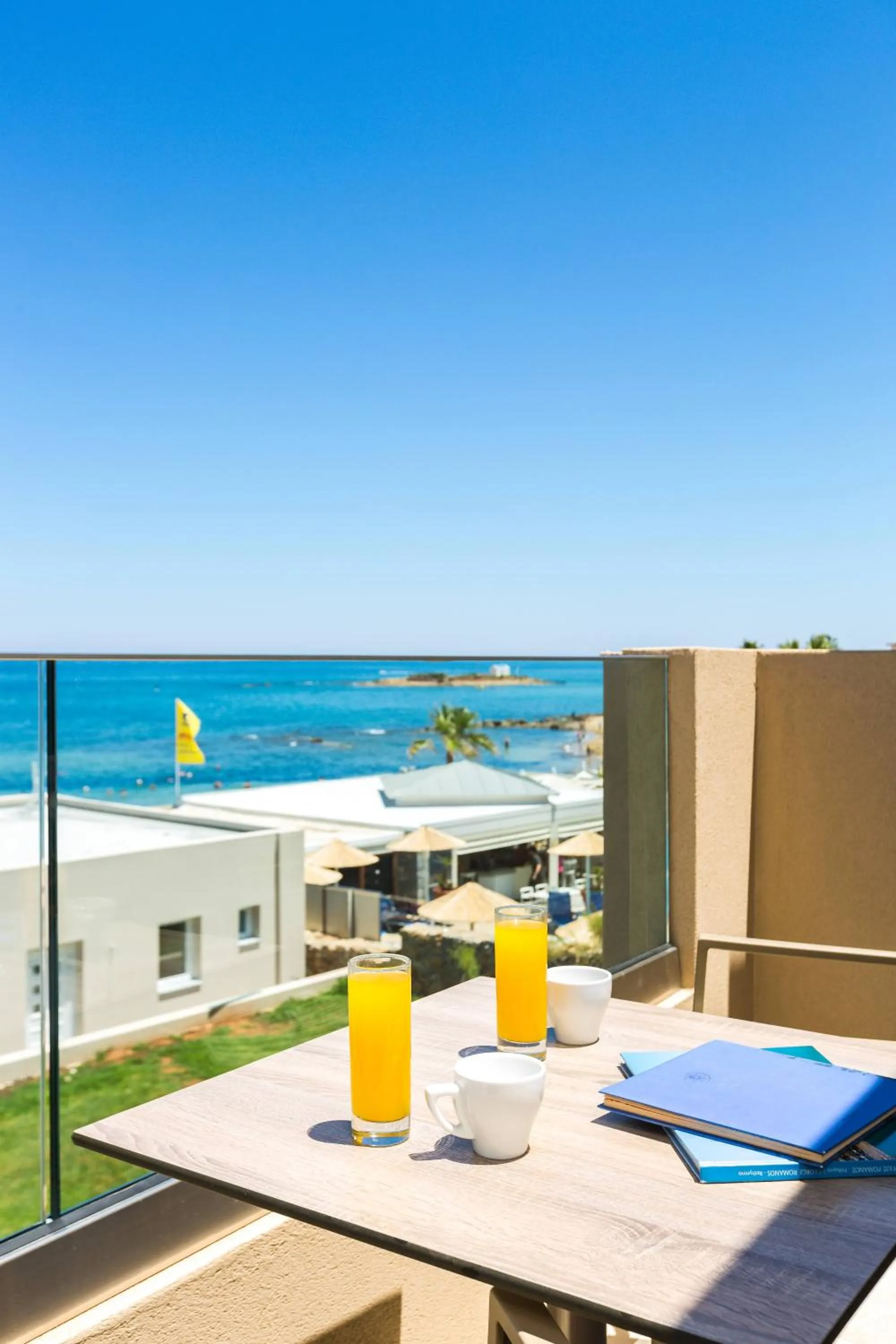 Balcony/Terrace in Theo Star Beach Hotel
