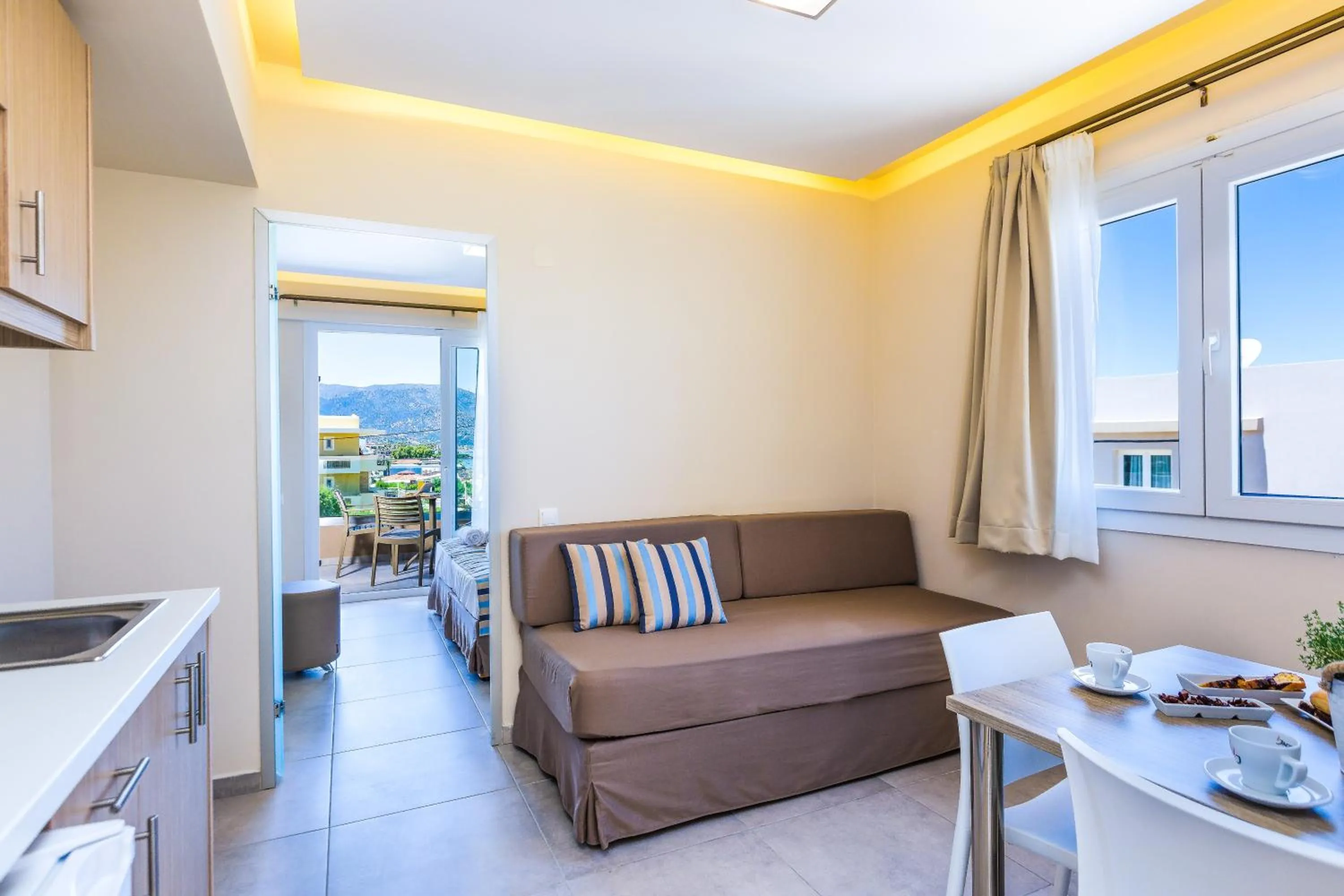 Balcony/Terrace in Theo Star Beach Hotel