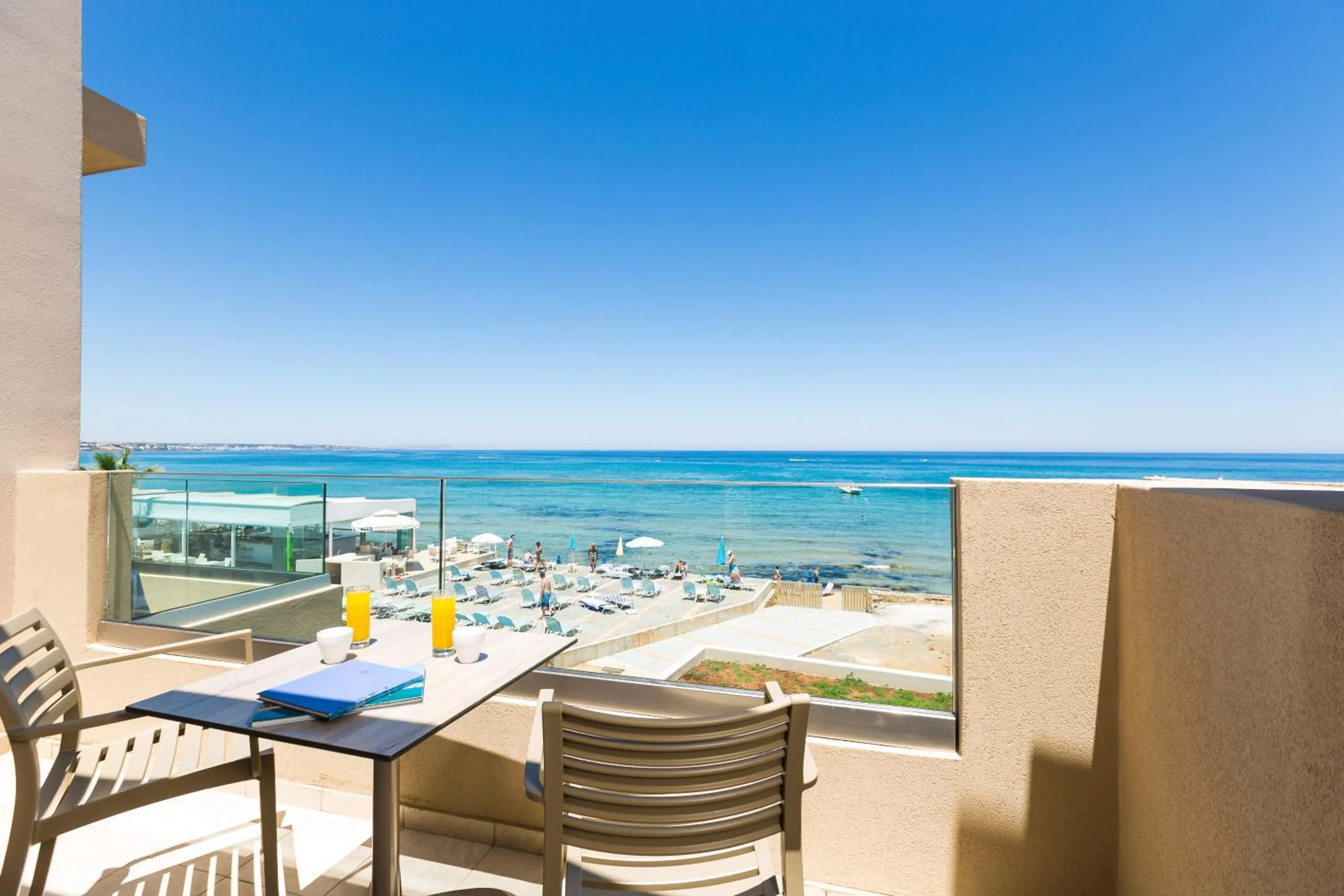 Balcony/Terrace in Theo Star Beach Hotel