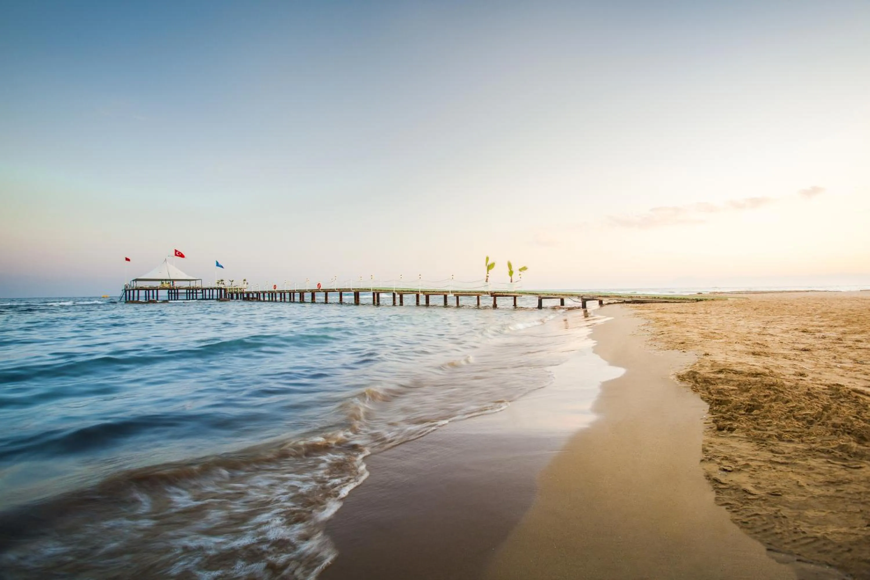 Beach in Hotel Turan Prince - All Inclusive