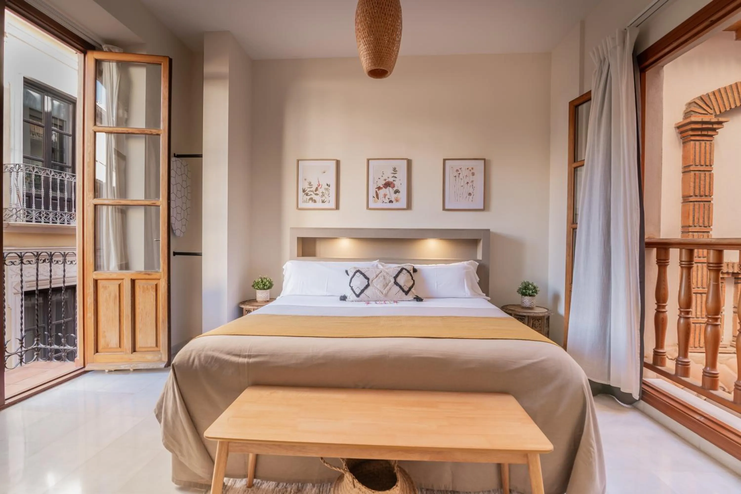 Bed in Apartamentos VITA CENTER