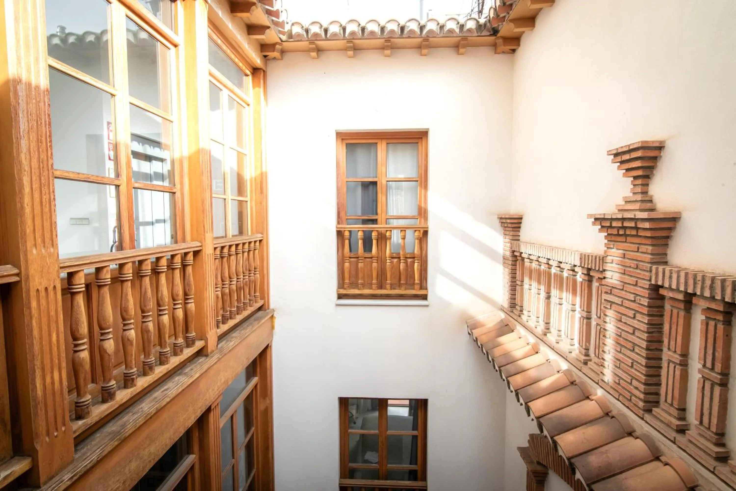 Patio in Apartamentos VITA CENTER