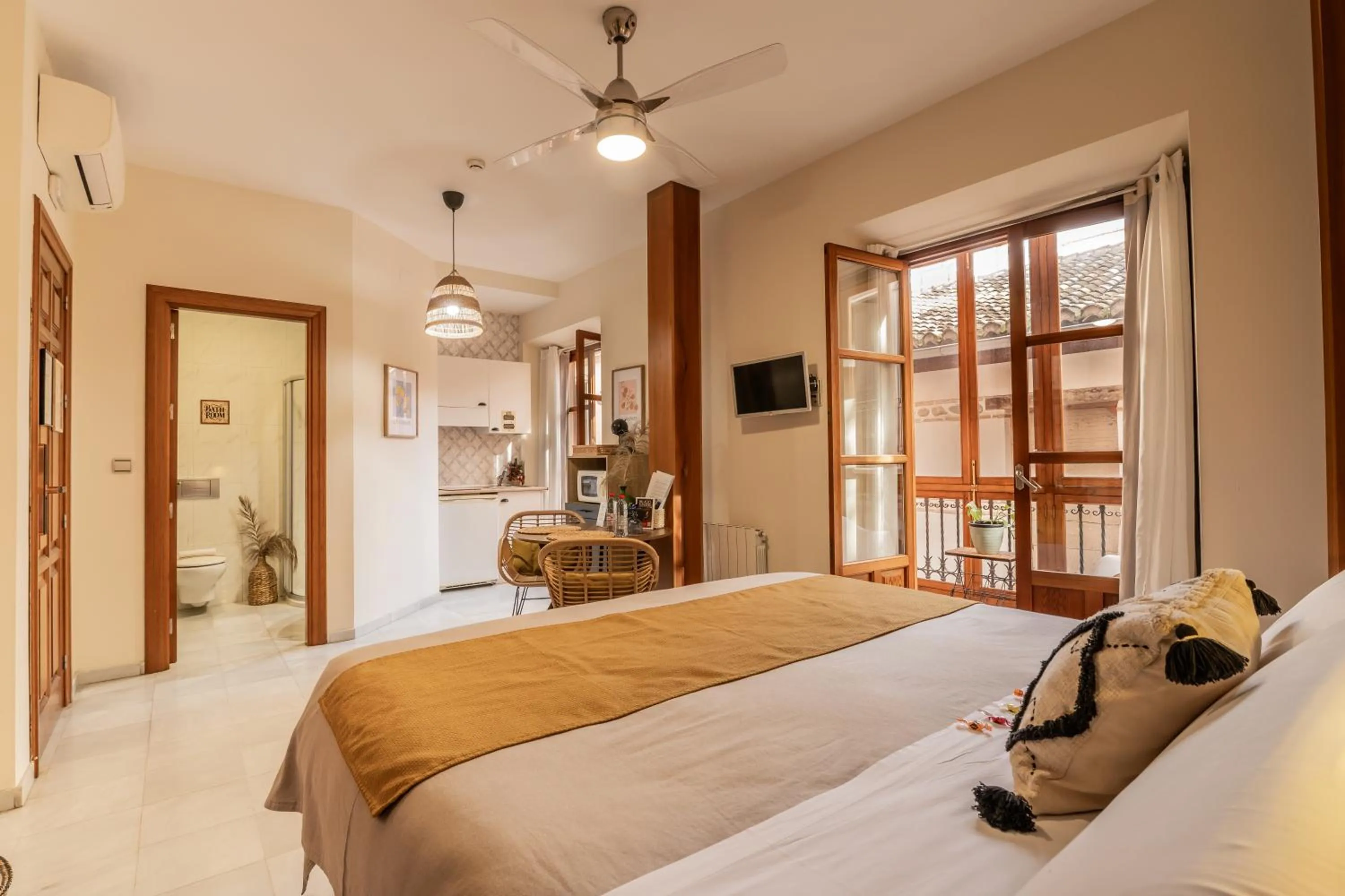 Bed in Apartamentos VITA CENTER