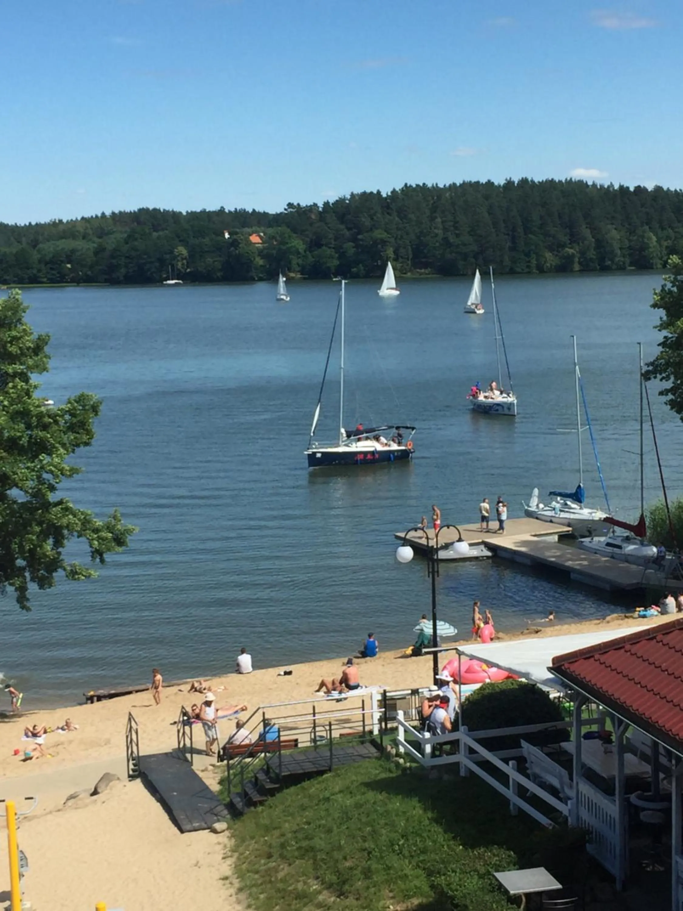 Lake view in Pokoje Gościnne Villa Plaza
