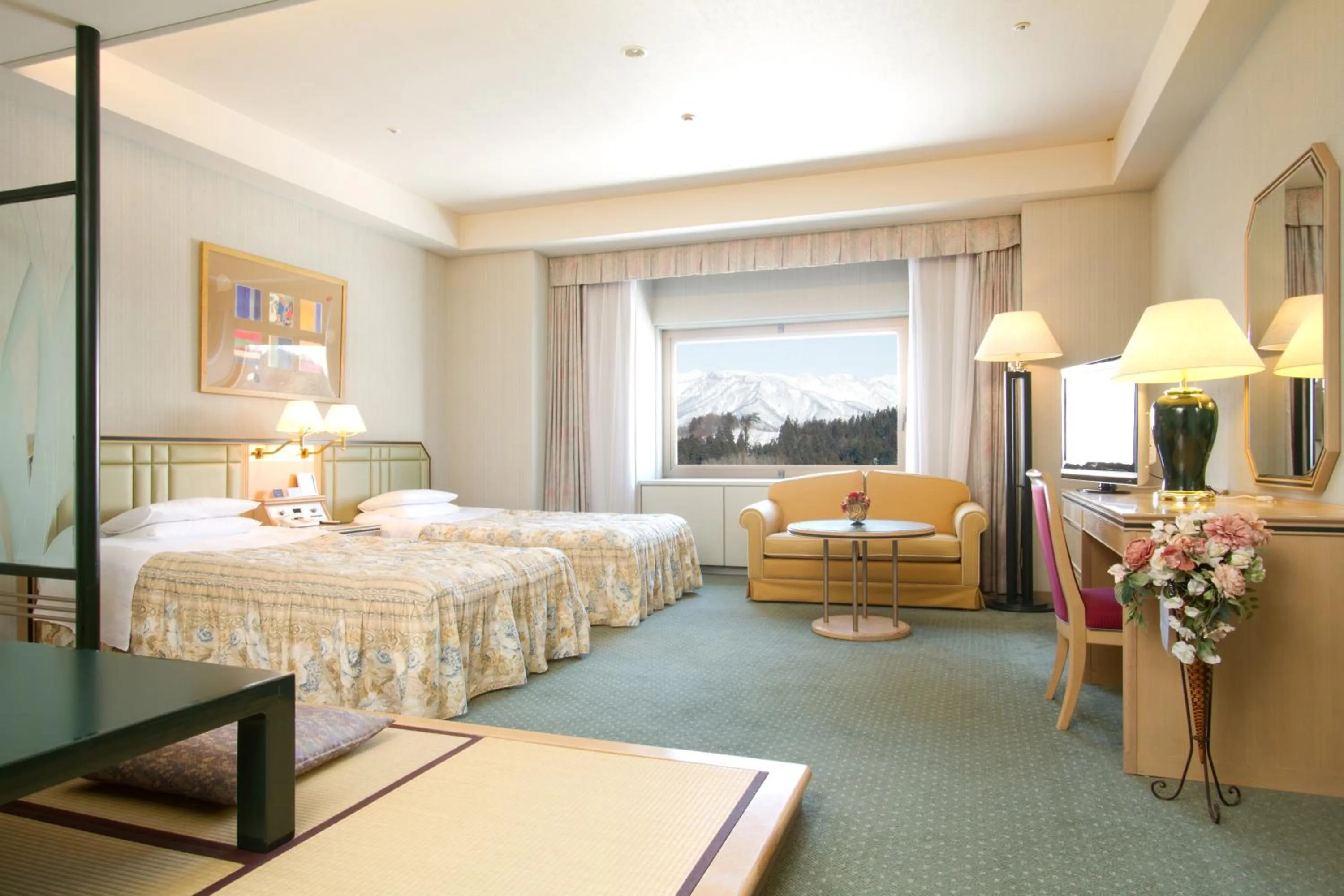 Bed in NASPA New Otani