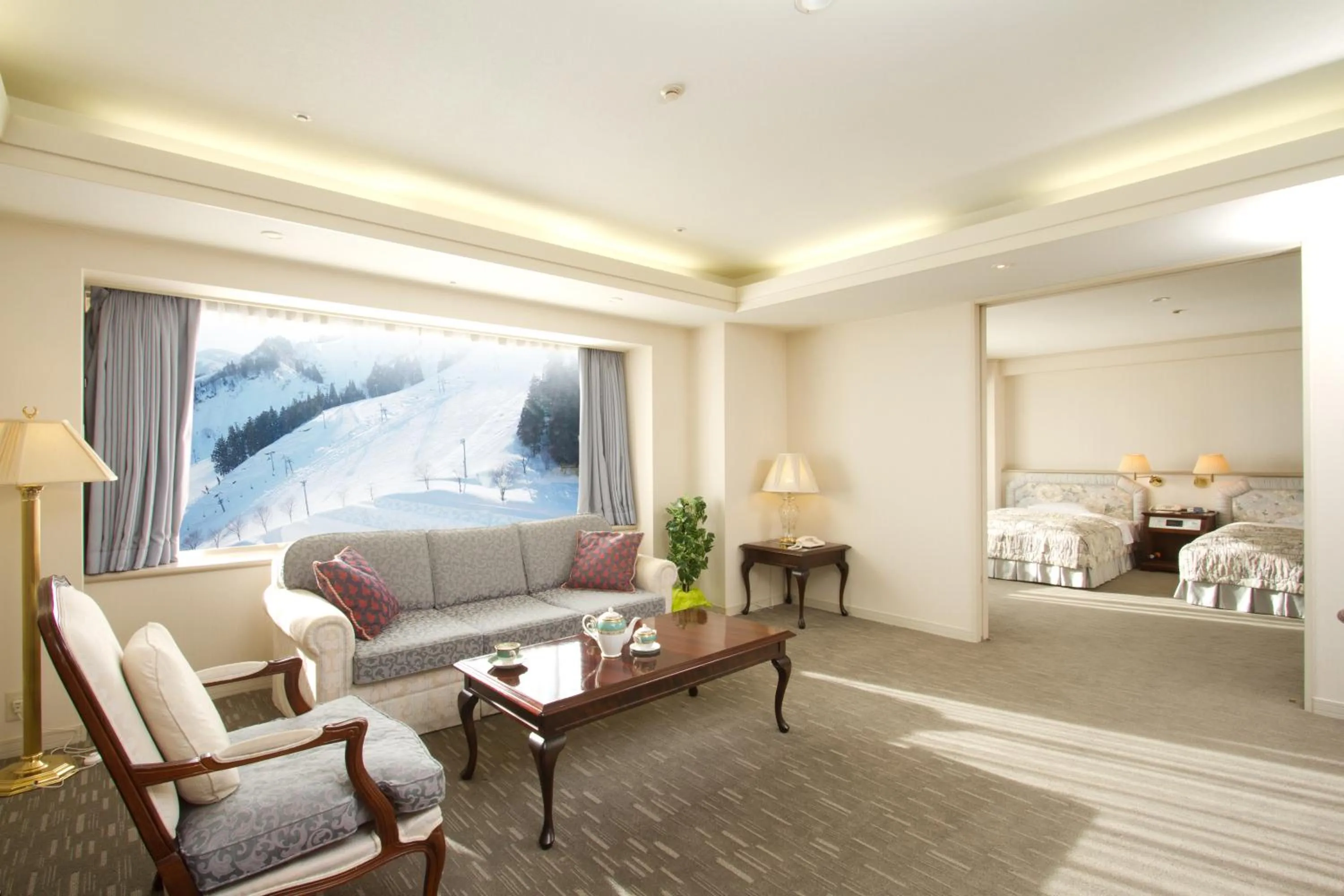 Bed in NASPA New Otani