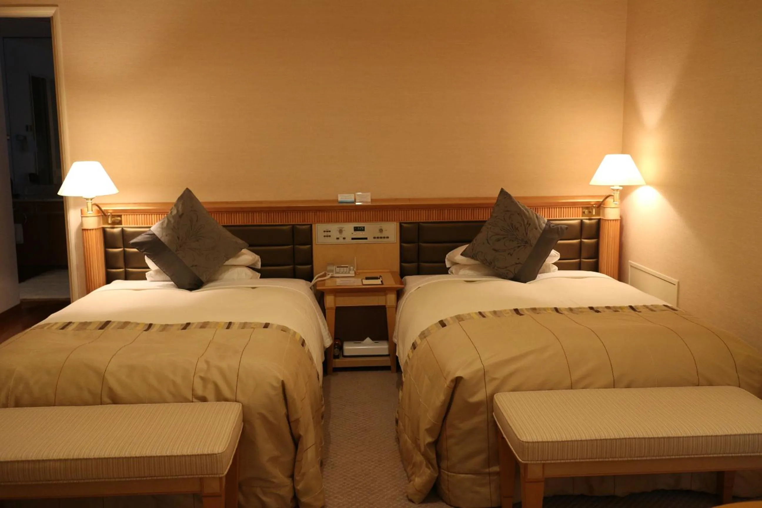 Bed in NASPA New Otani