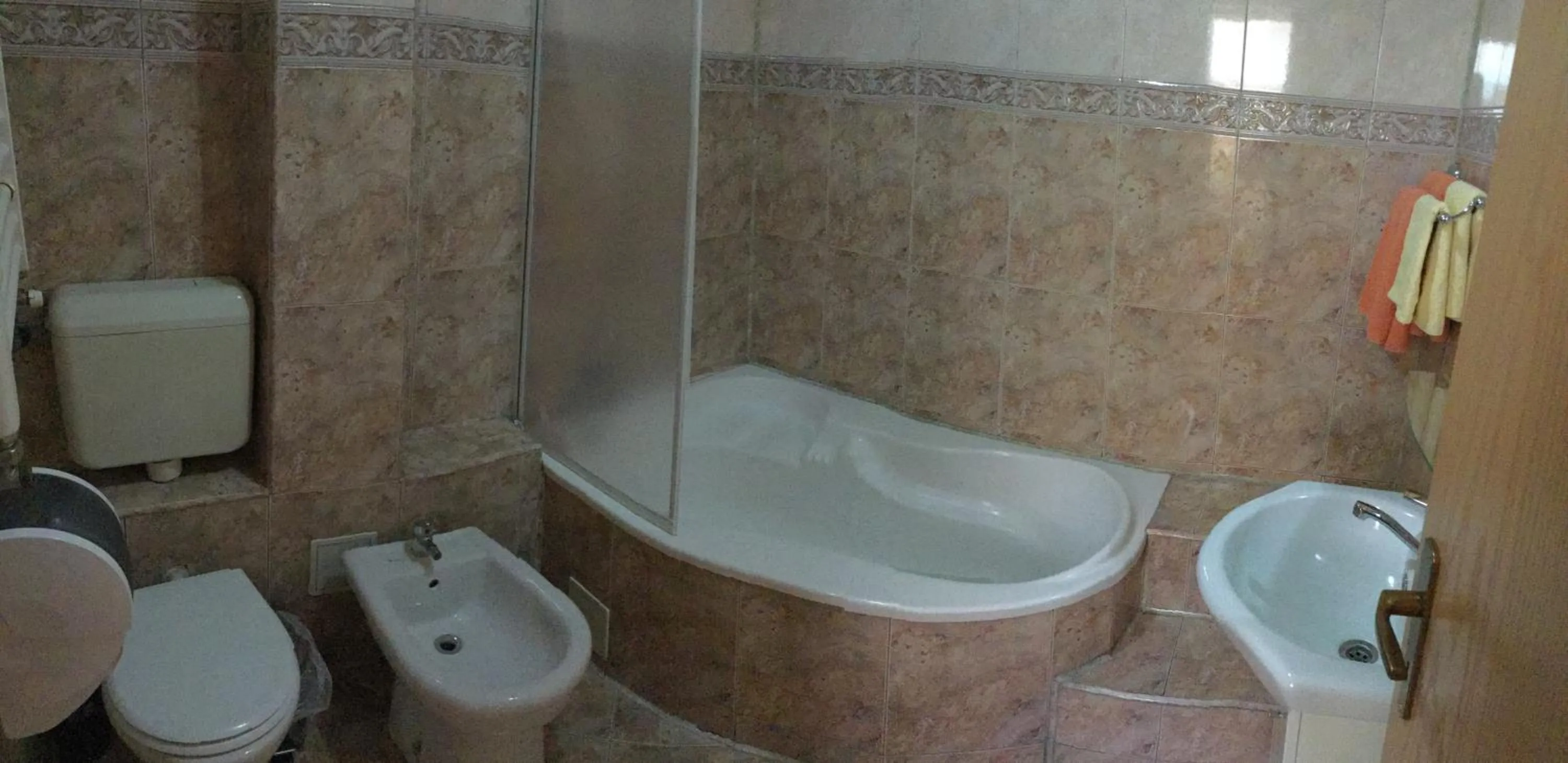 Bathroom in Pension Casa Timar