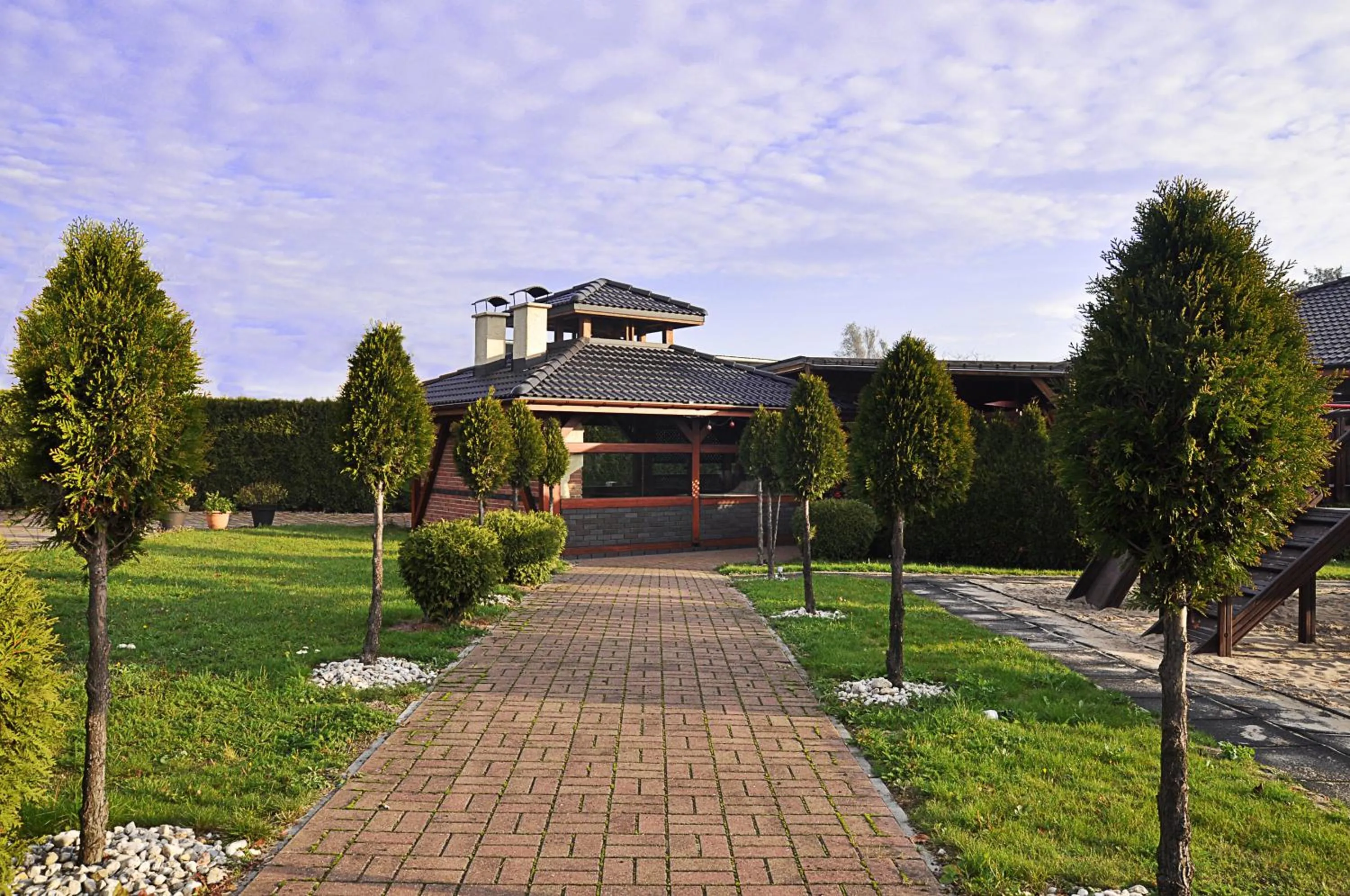 BBQ facilities in Ahotel