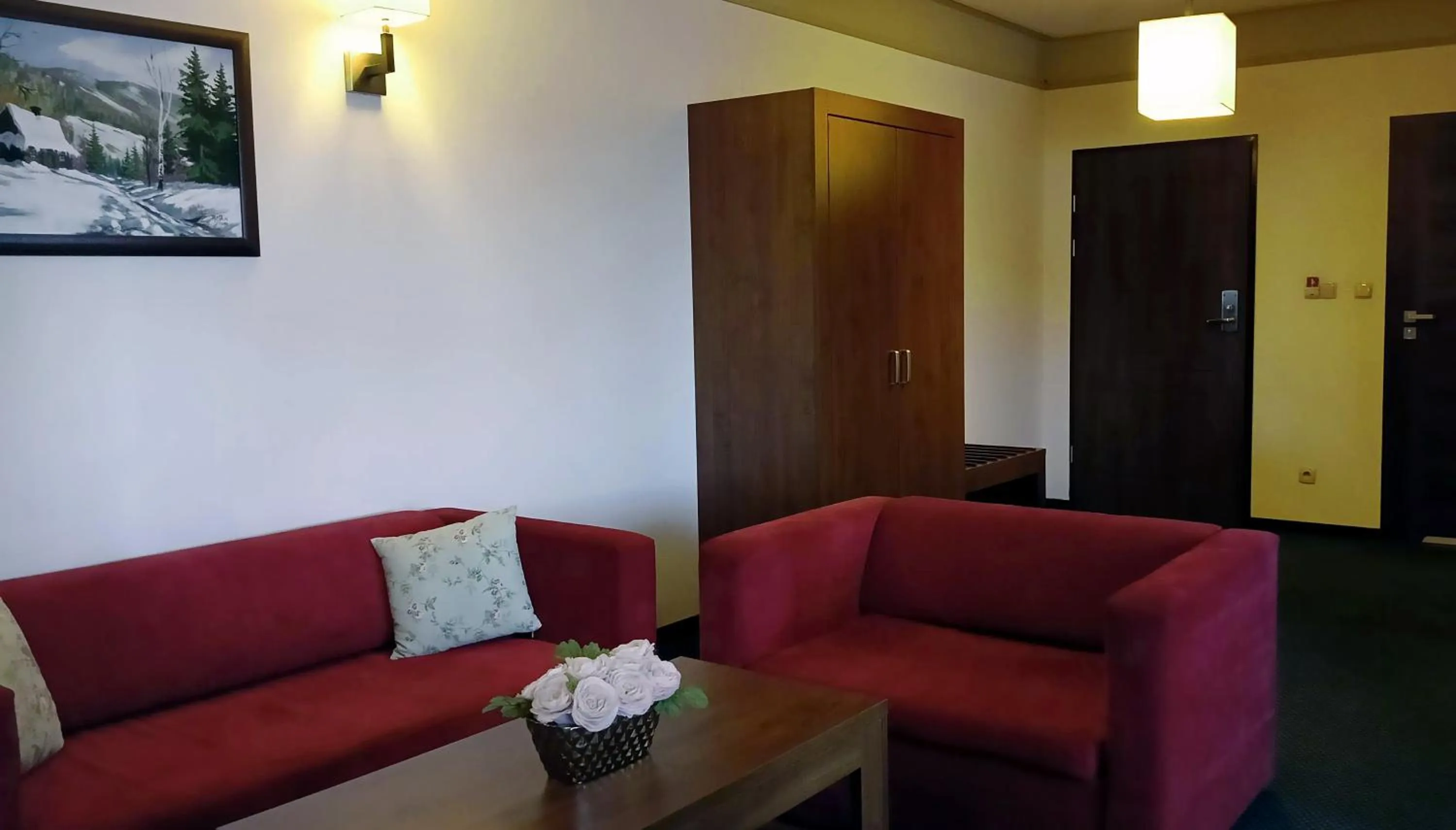 Living room in Ahotel