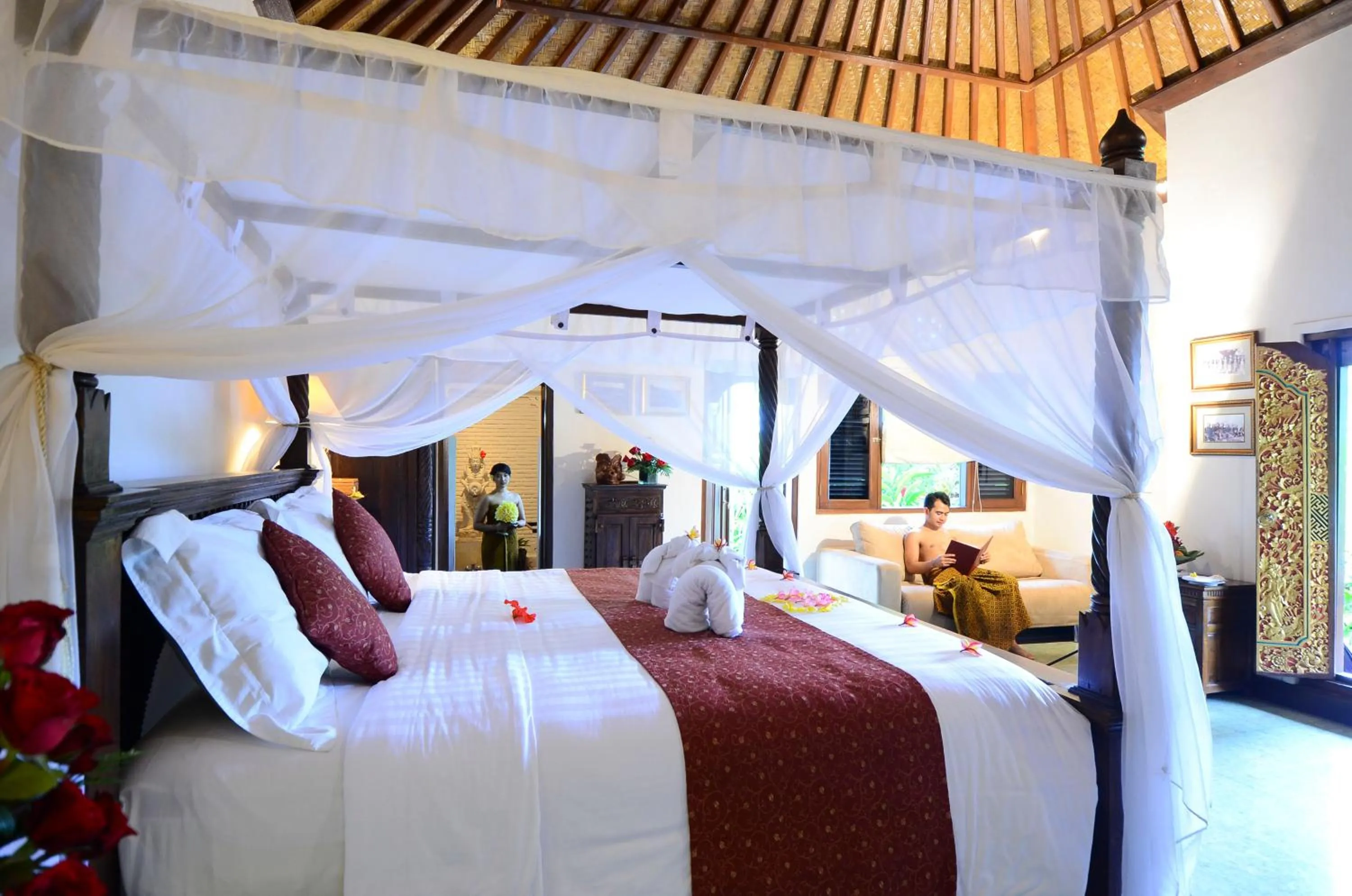 Photo of the whole room in Tirta Ayu Hotel and Restaurant