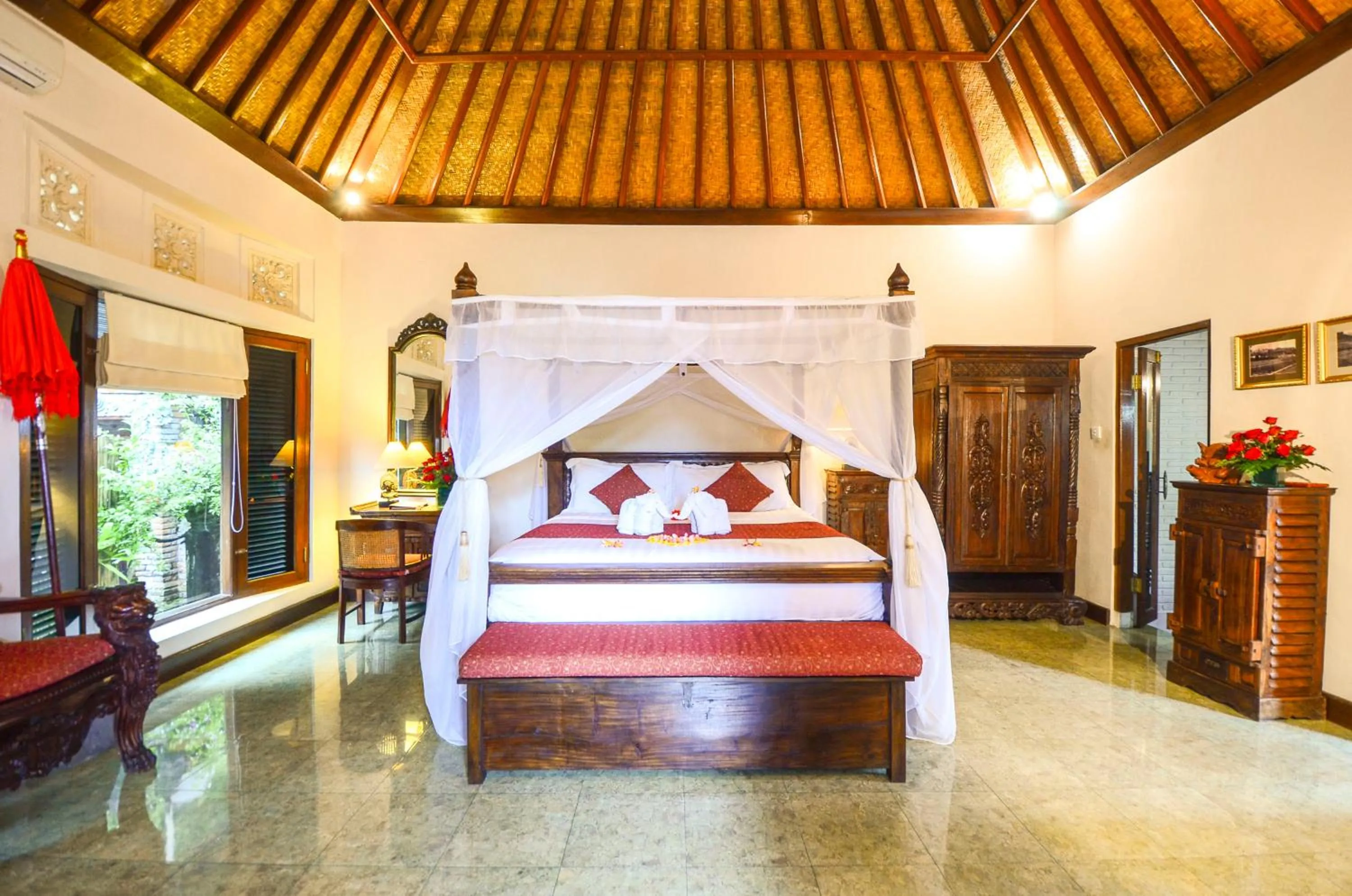 Photo of the whole room in Tirta Ayu Hotel and Restaurant