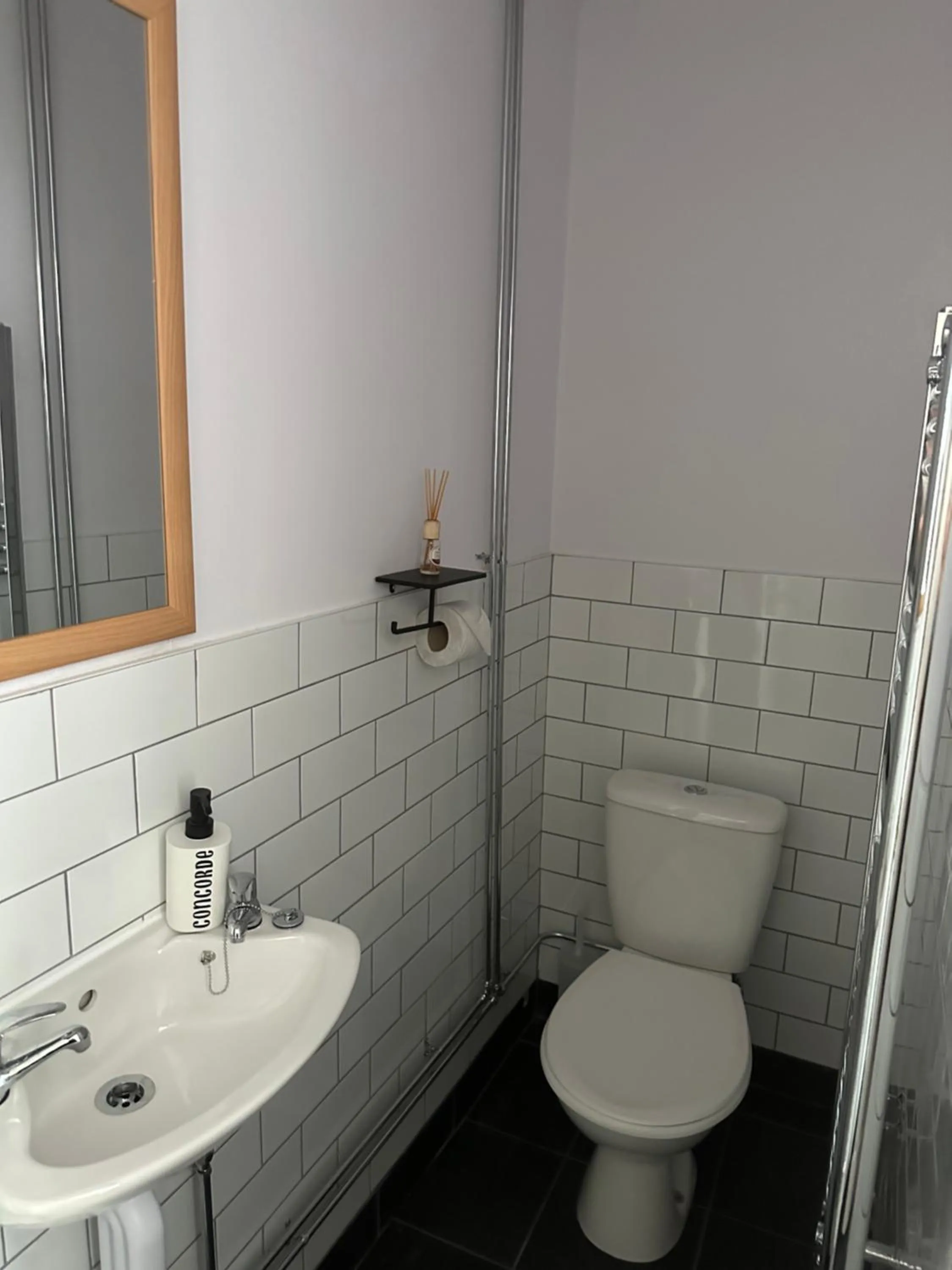 Toilet in Coach house hotel