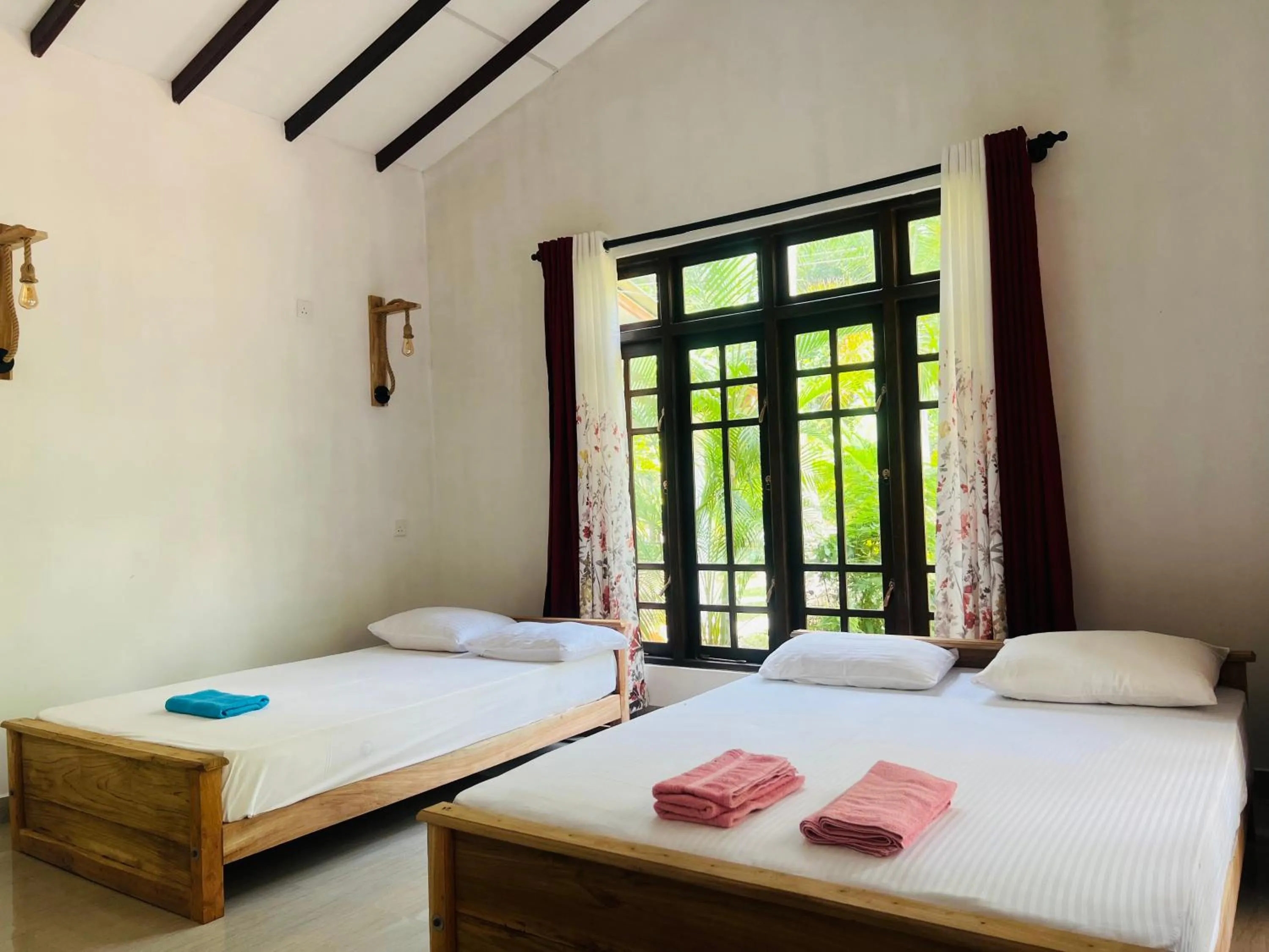 Bed in Harini Villa