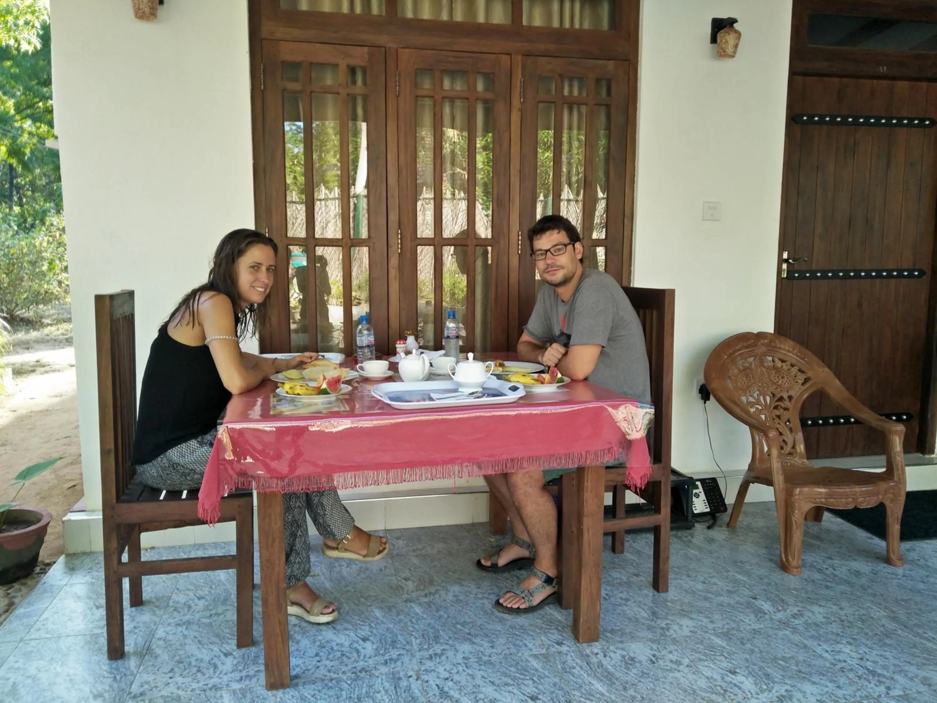 Patio in Harini Villa