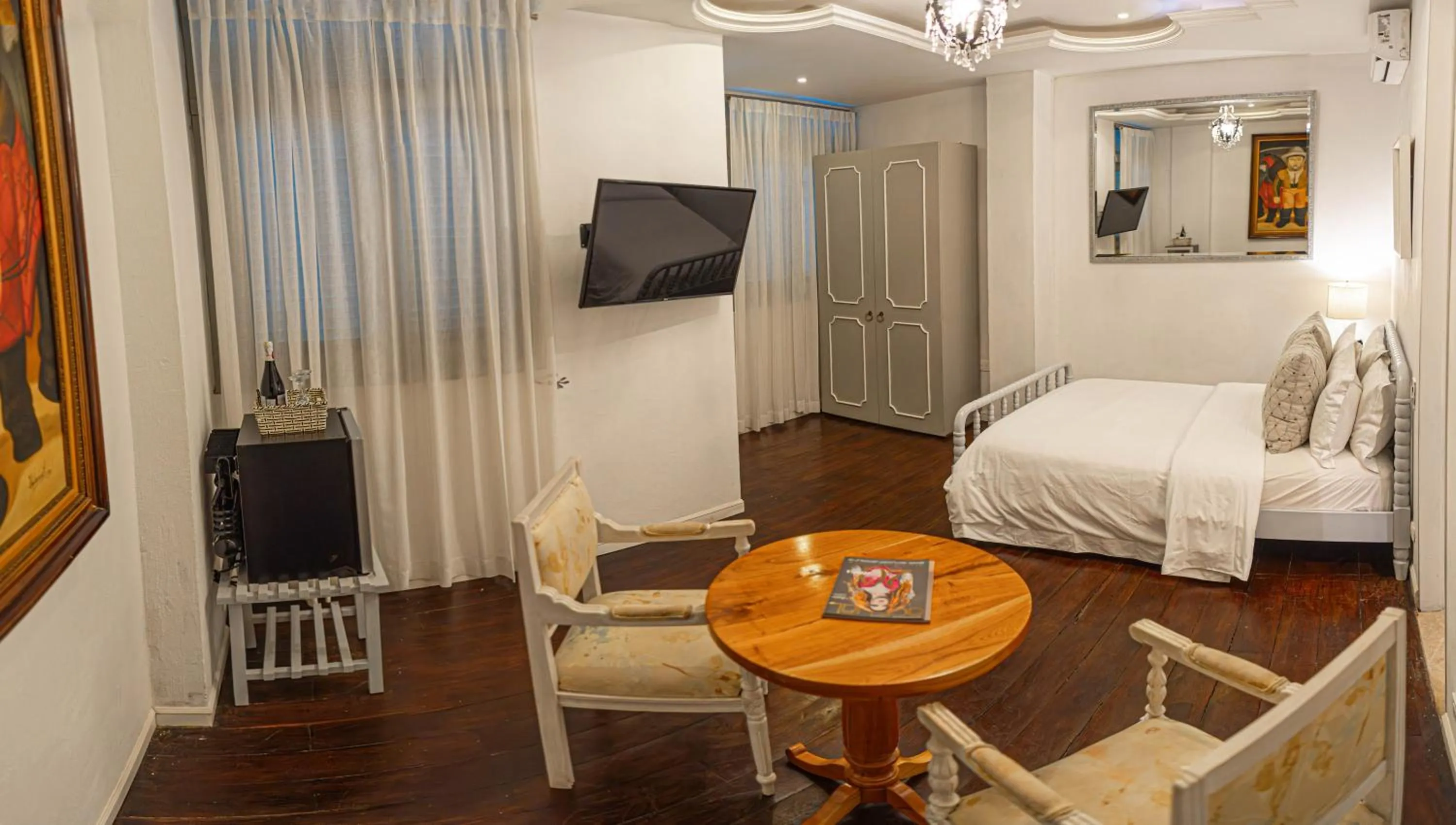 Bed in Hotel Monaguillo de Getsemaní