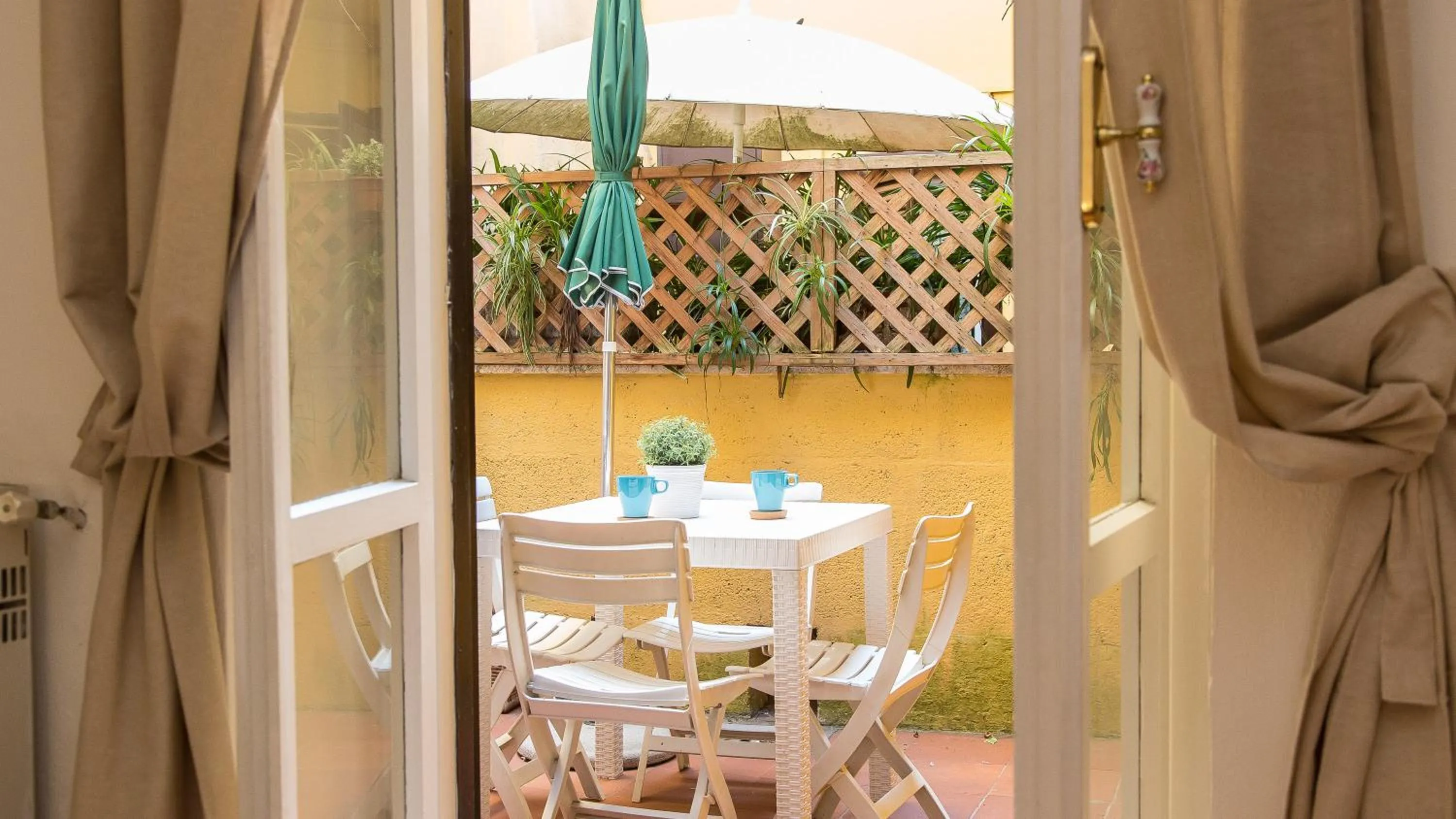 Balcony/Terrace in Rental in Rome Panieri Terrace