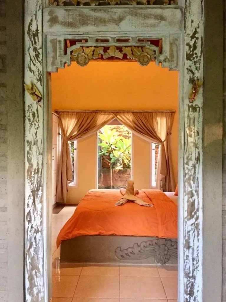 Bed in Pranajaya Villa