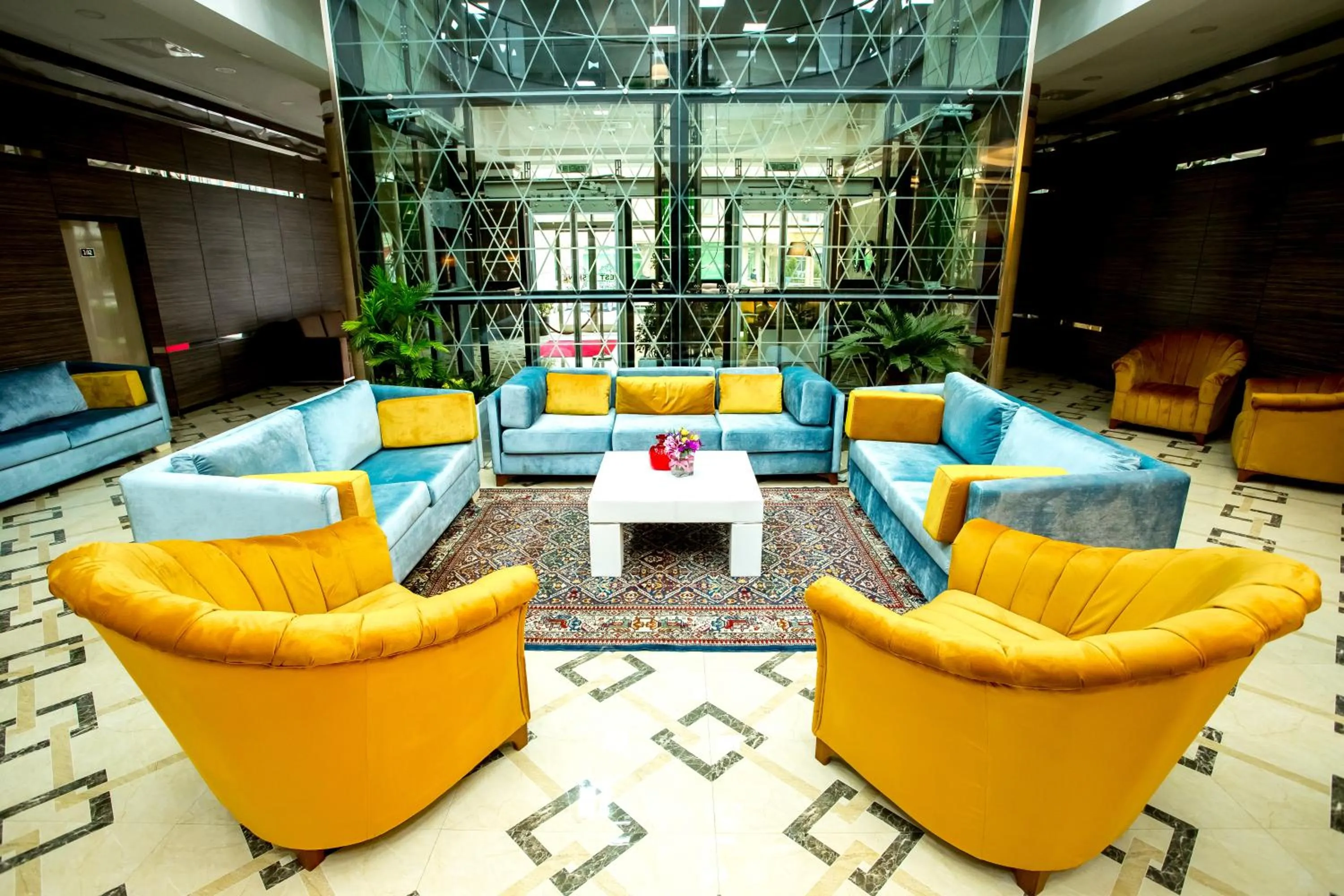 Seating area in West Shine Hotel