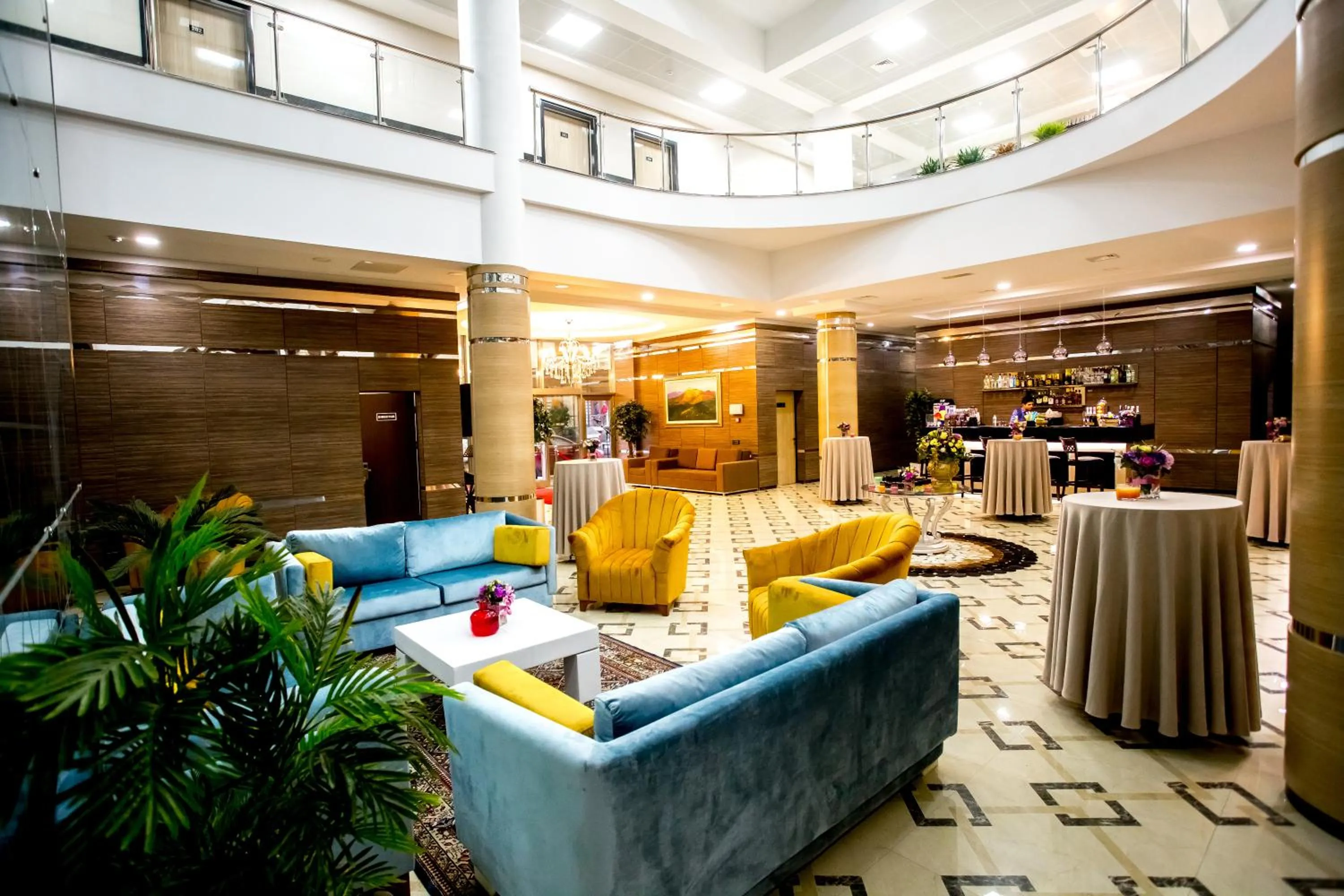 Lobby or reception in West Shine Hotel