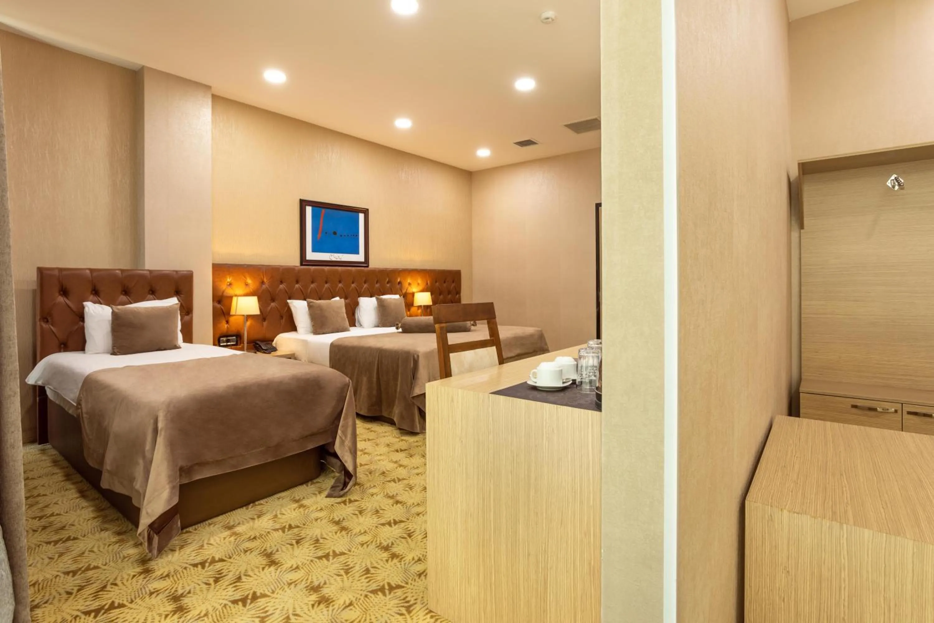 Bed in West Shine Hotel