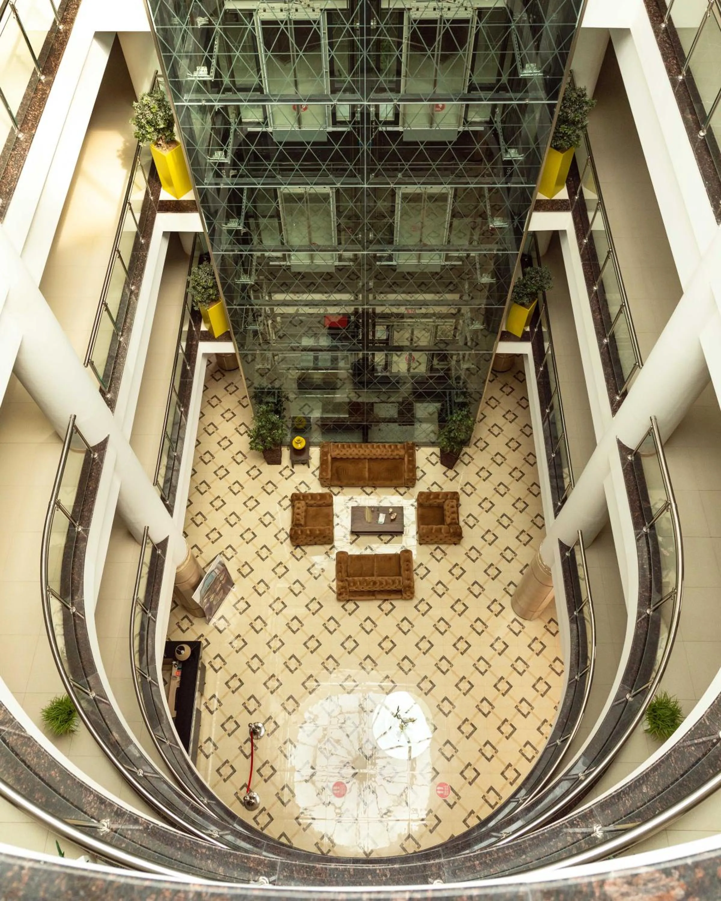 Lobby or reception in West Shine Hotel