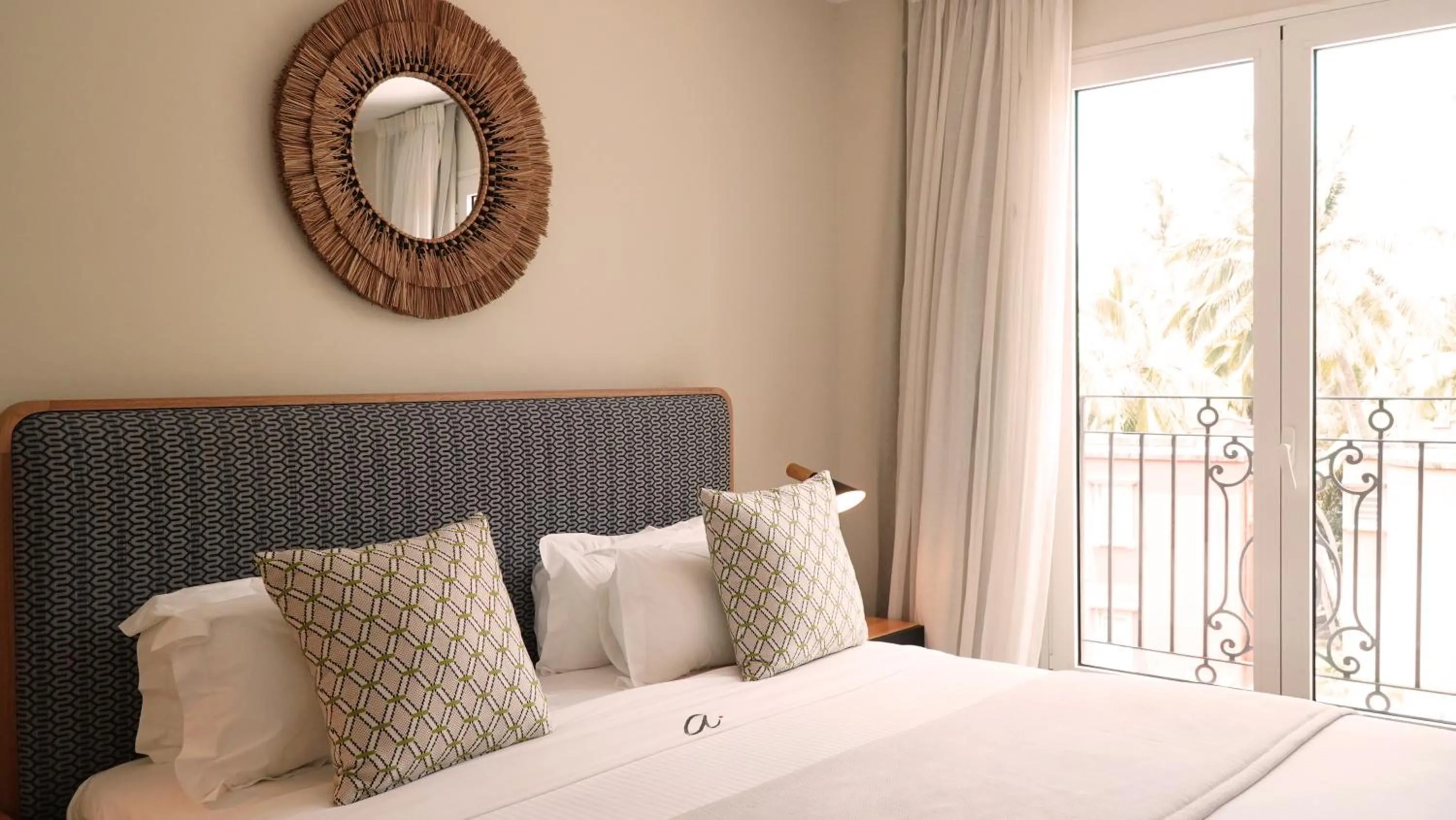 Bedroom, Bed in The Address Boutique Hotel