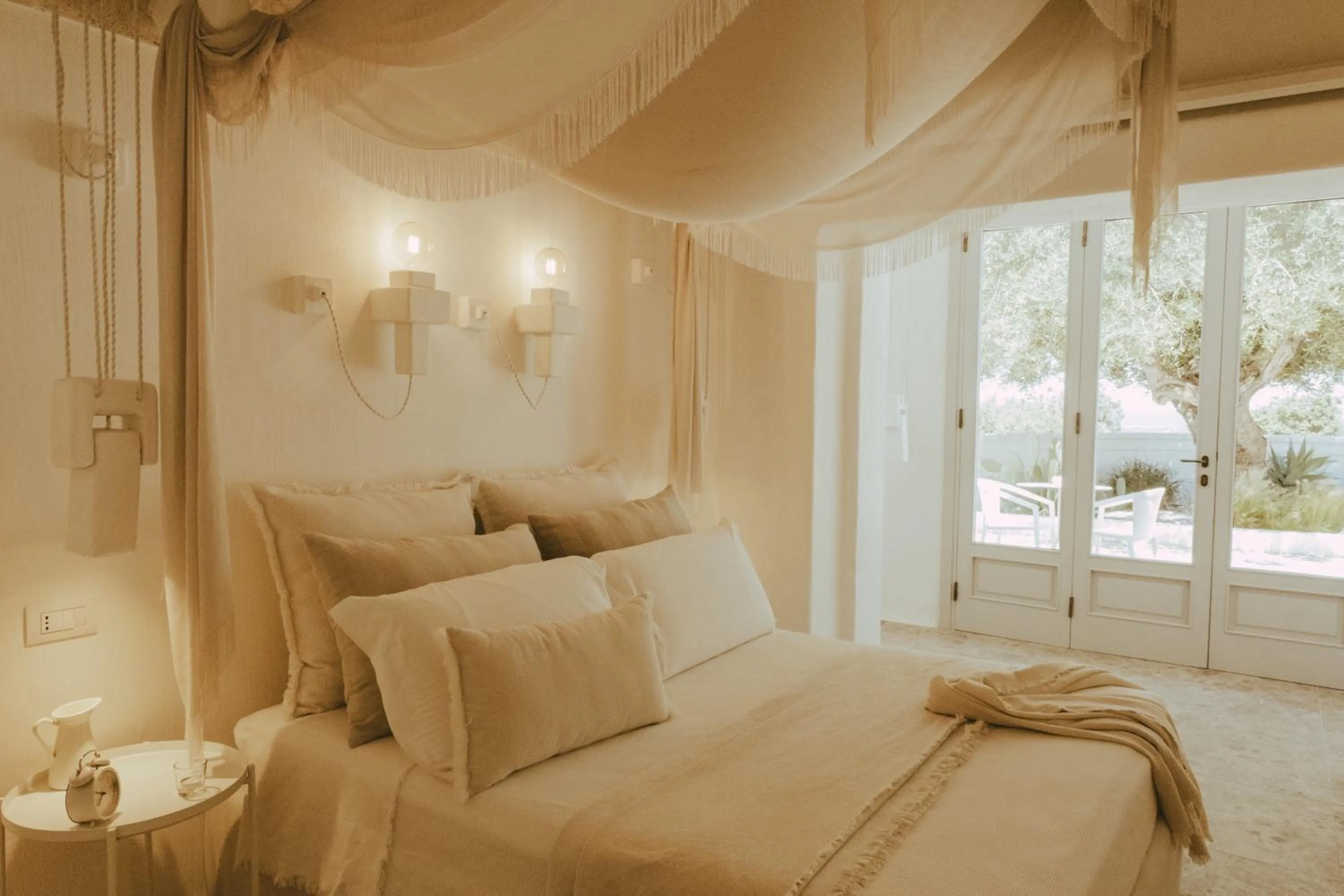 Bedroom, Bed in Masseria Borgo Ritella