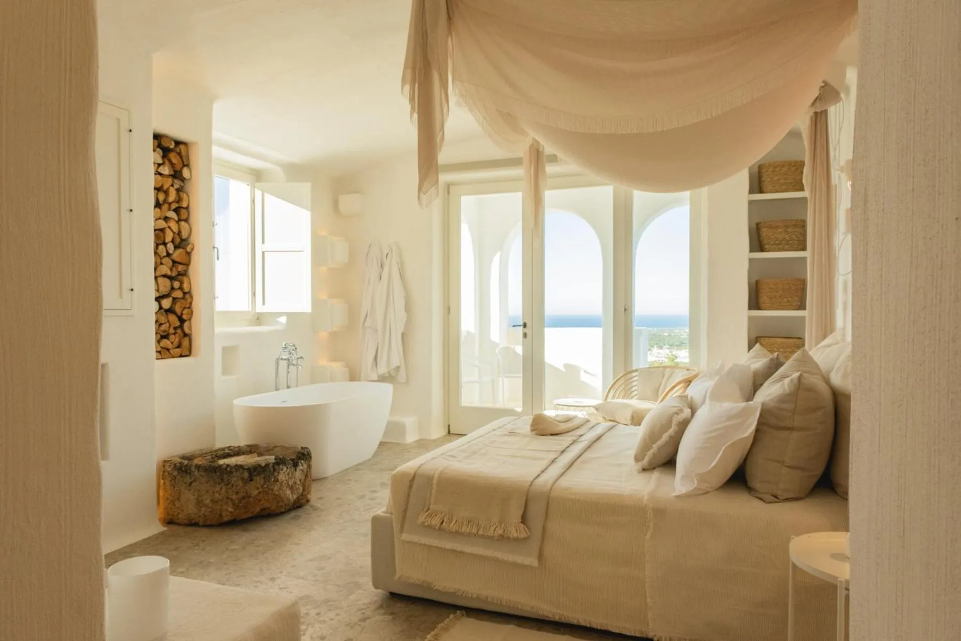 Photo of the whole room in Masseria Borgo Ritella