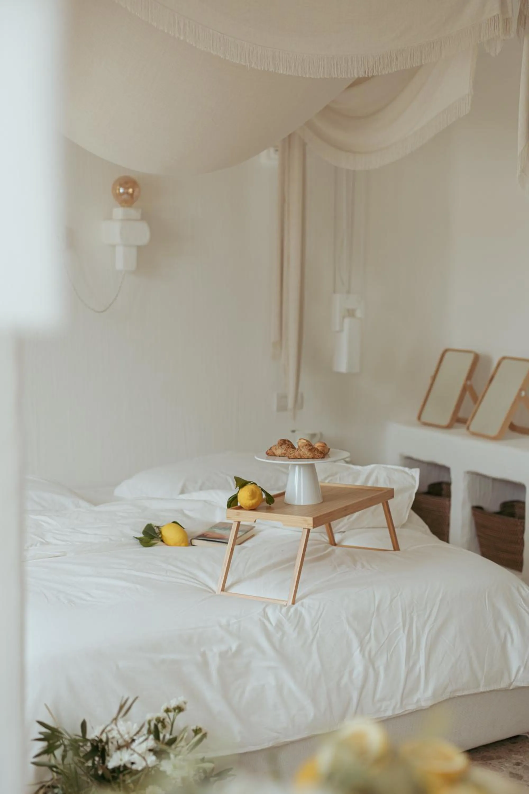 Bed in Masseria Borgo Ritella