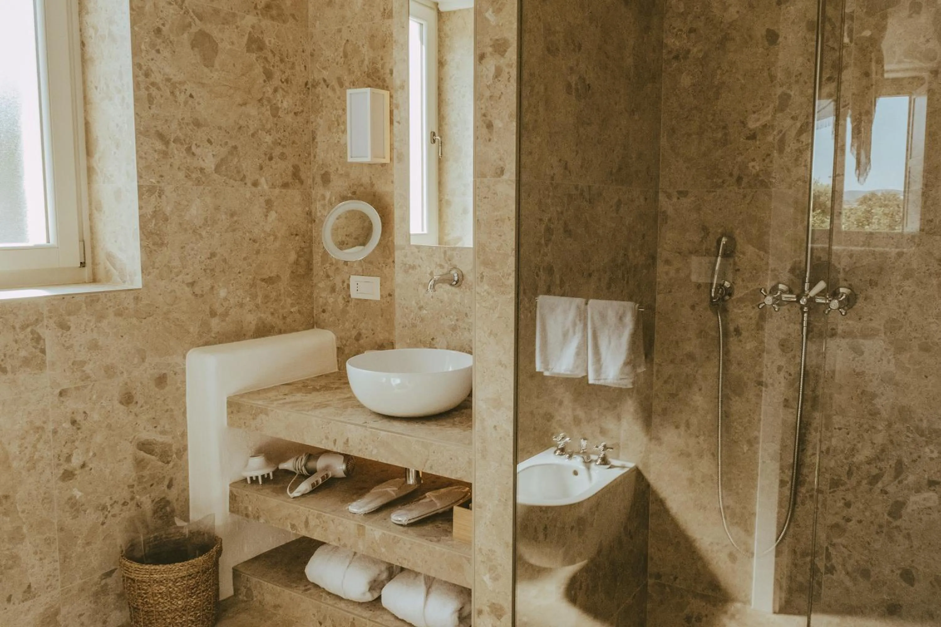 Bathroom in Masseria Borgo Ritella