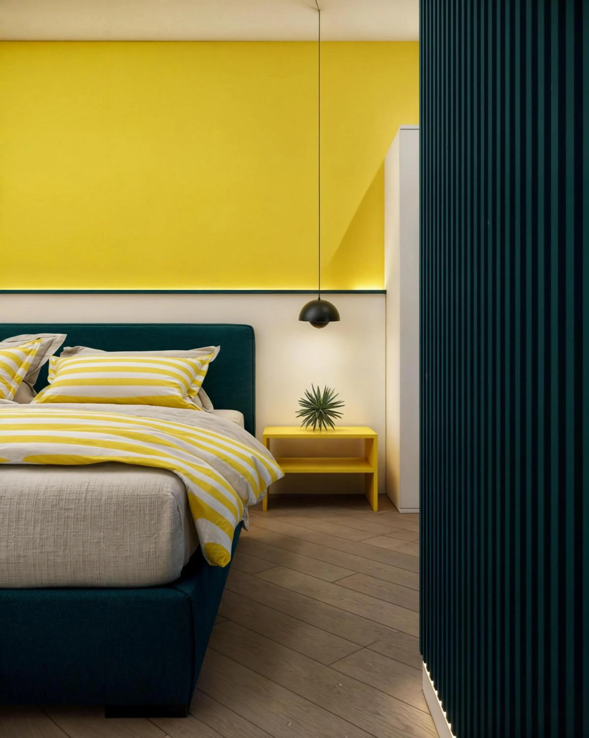 Bed in Cioffi Sorrento rooms