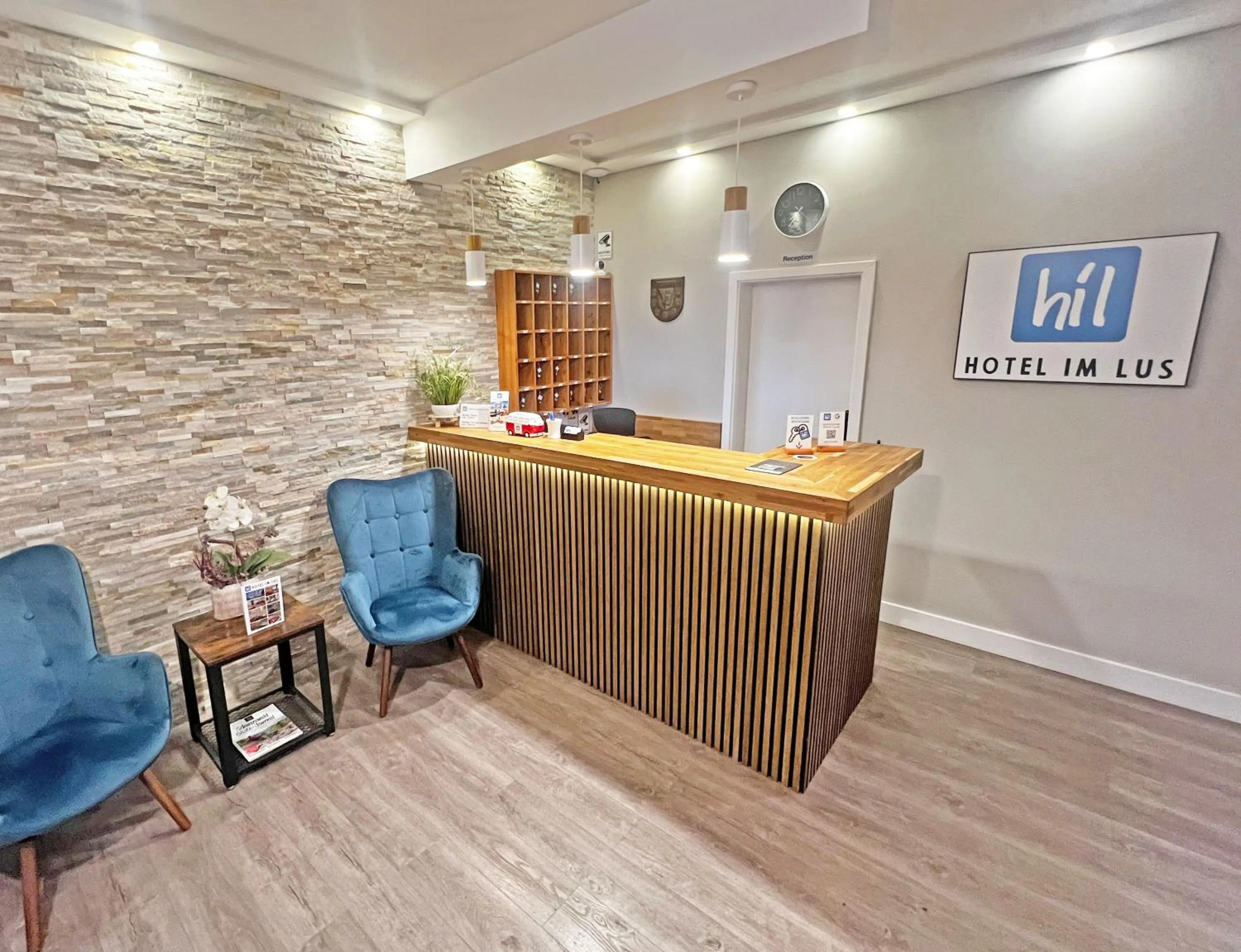 Lobby or reception in HIL - Hotel im Lus Schopfheim