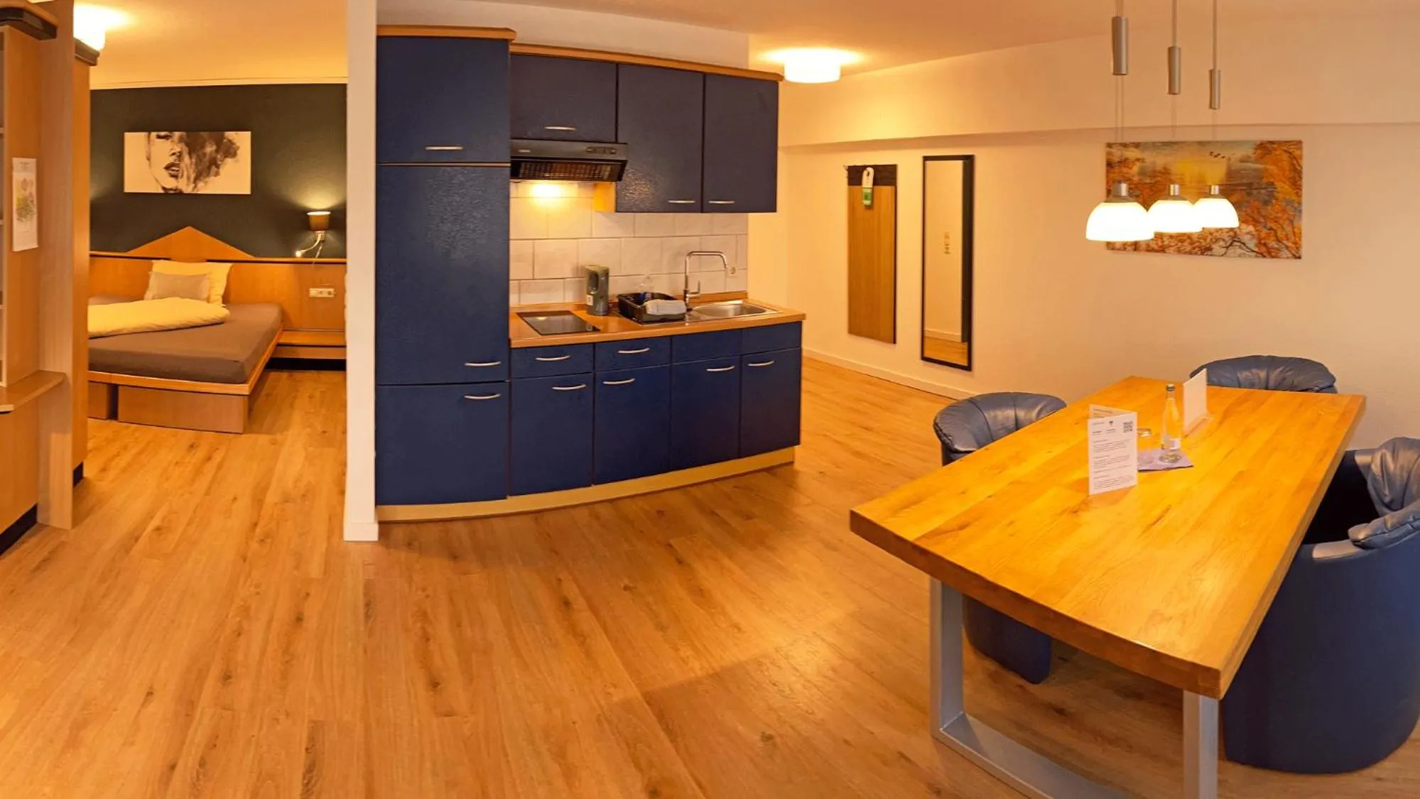 Kitchen or kitchenette in HIL - Hotel im Lus Schopfheim