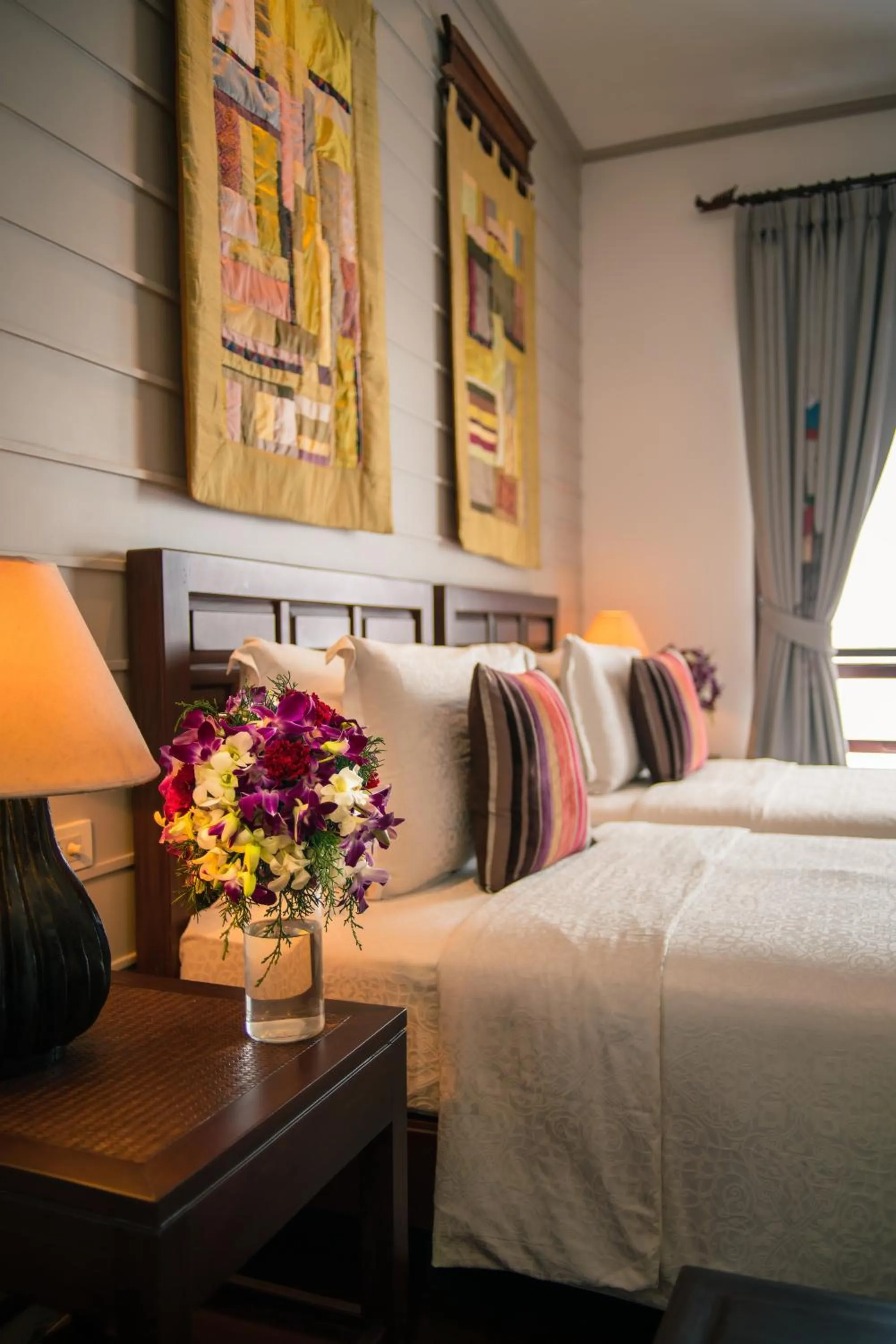 Bed in Pukha Nanfa Hotel