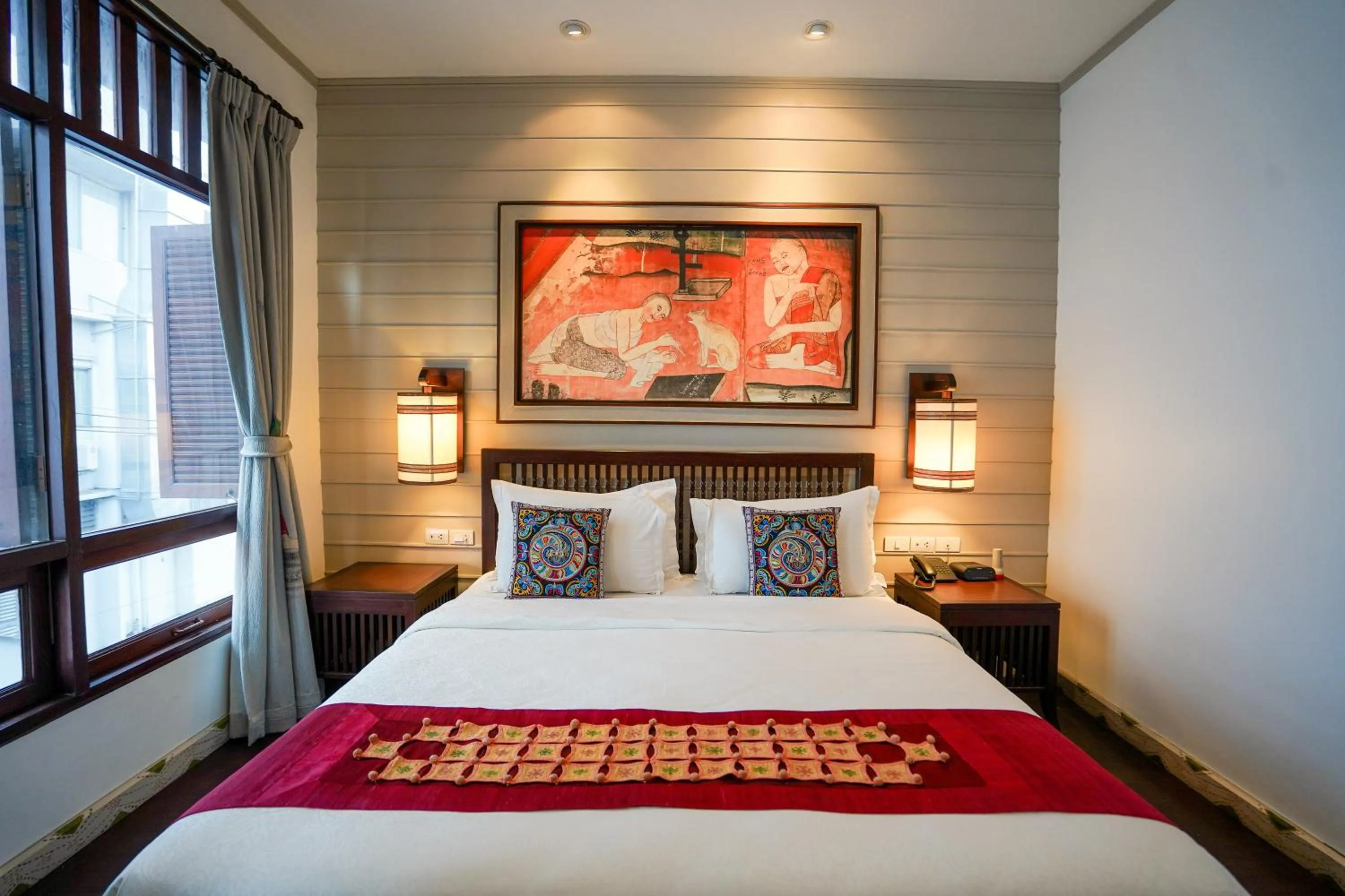 Bedroom, Bed in Pukha Nanfa Hotel