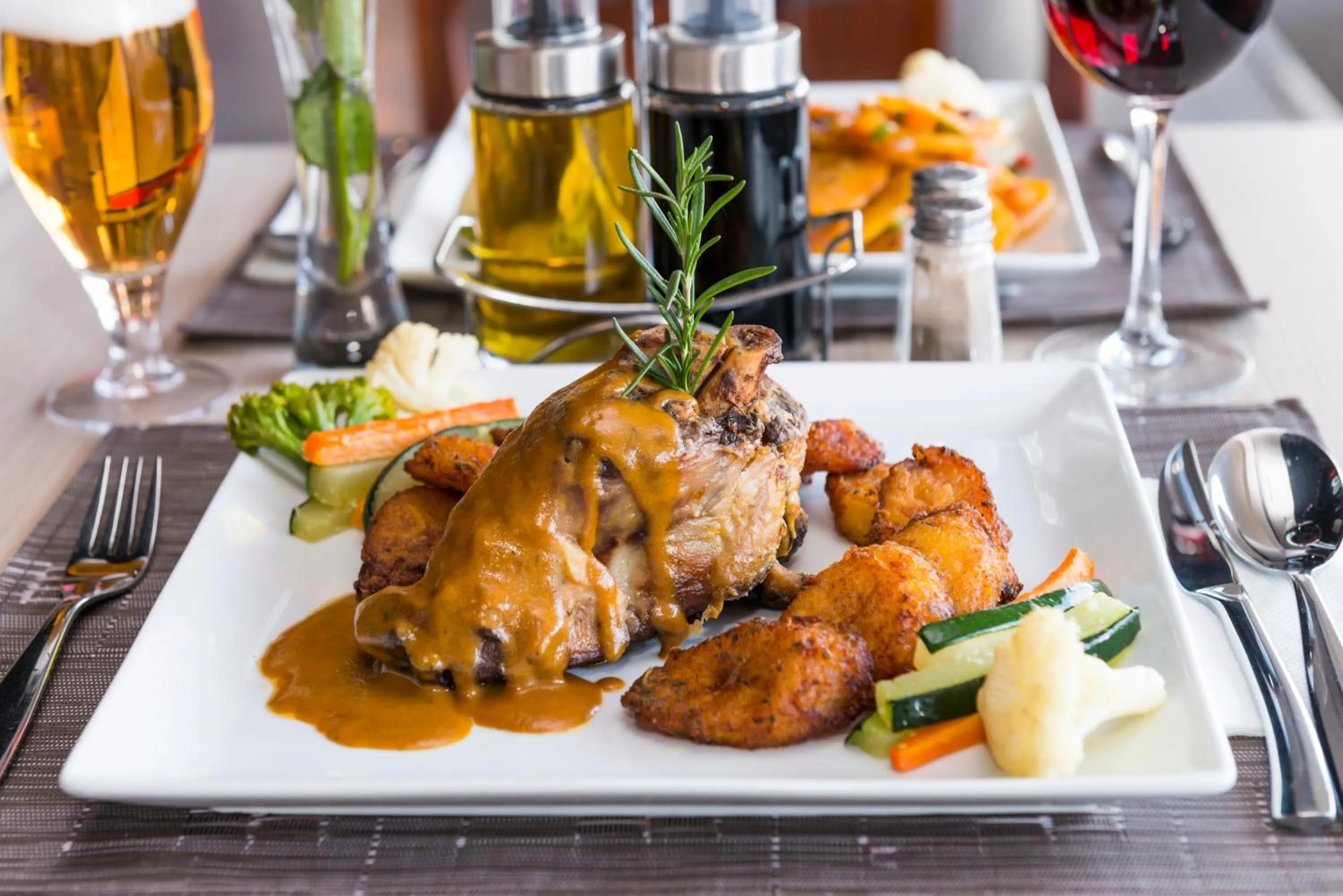 Food in Onomo Hotel Kigali