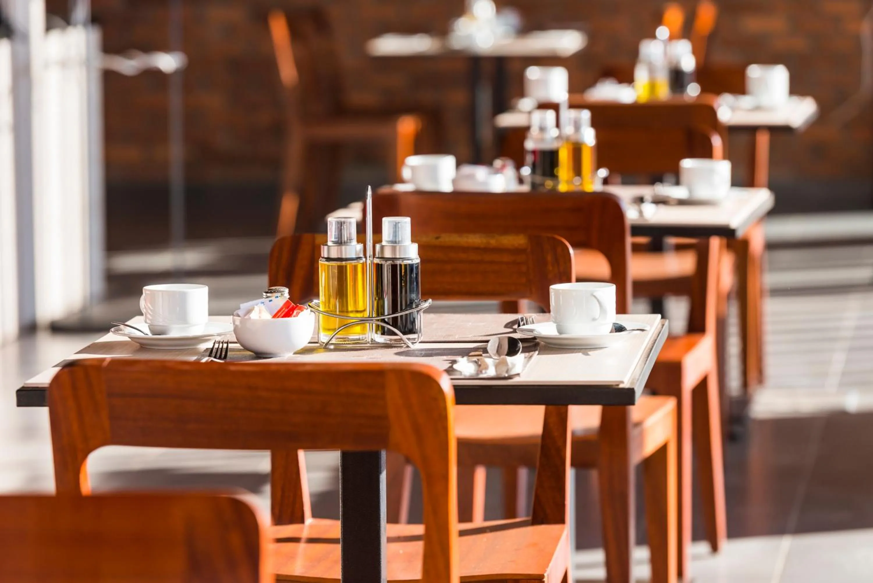Dining area in Onomo Hotel Kigali