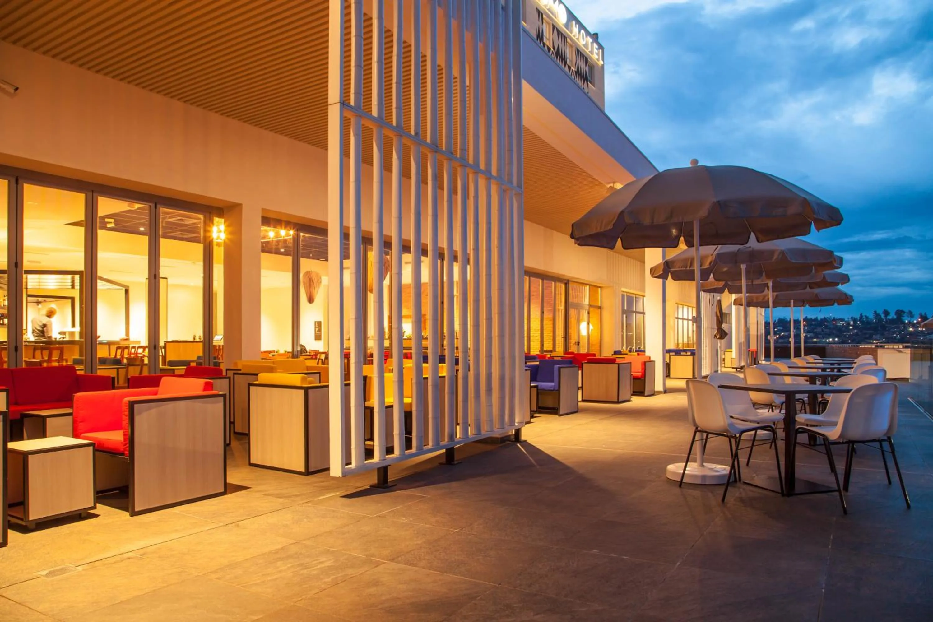 Food and drinks in Onomo Hotel Kigali