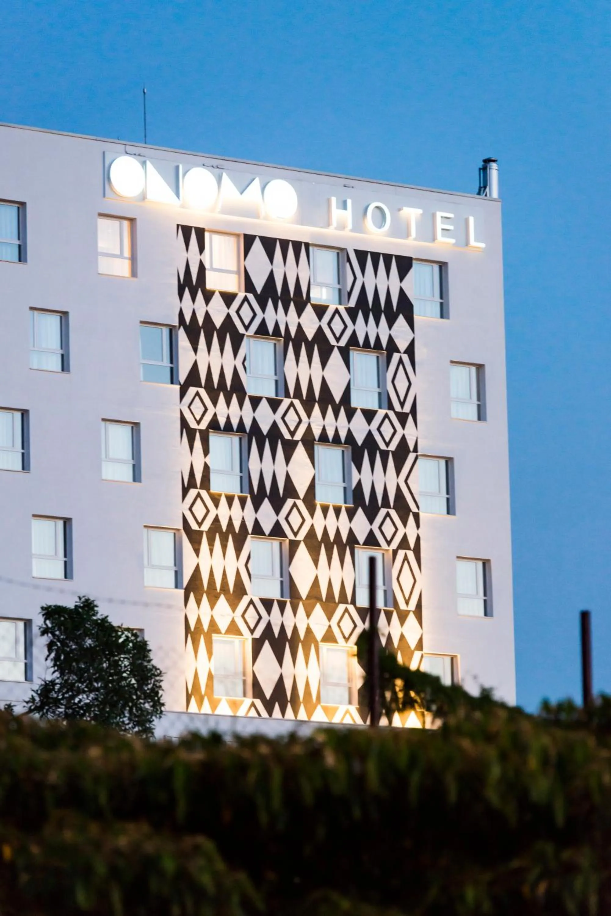 Property building in Onomo Hotel Kigali