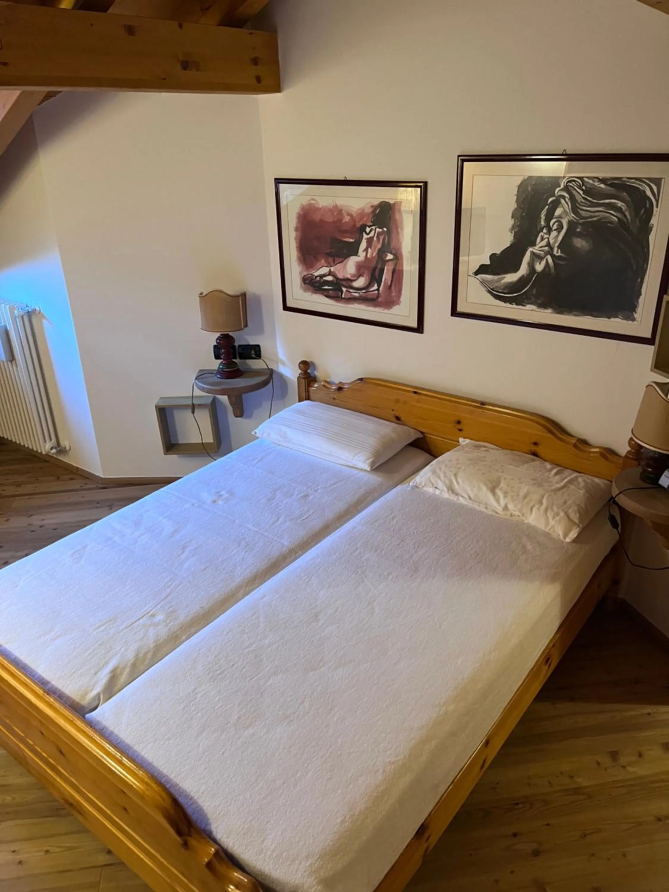 Bed in Residenza Bagni & Miramonti