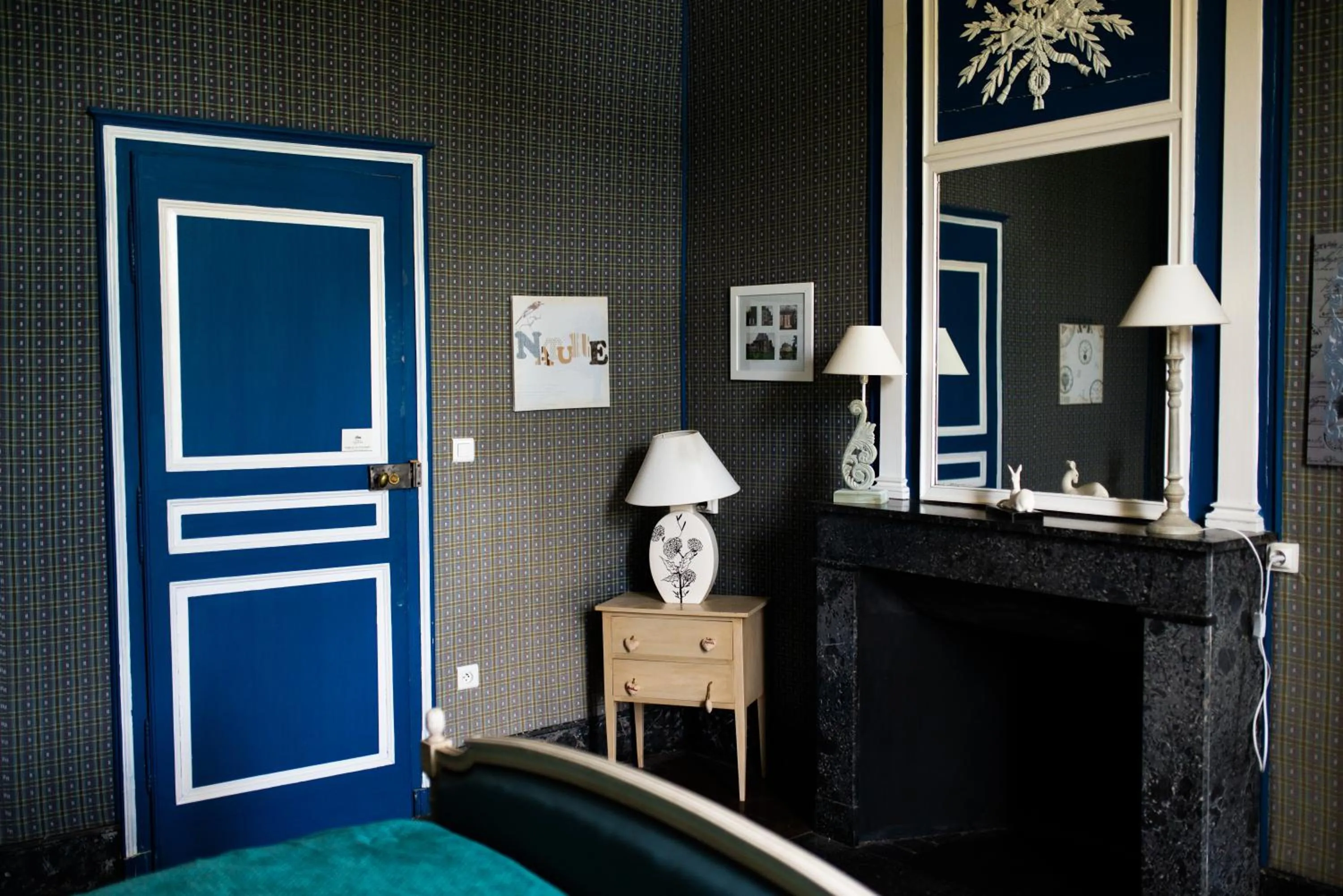 Bed in Château de Vitry-la-Ville