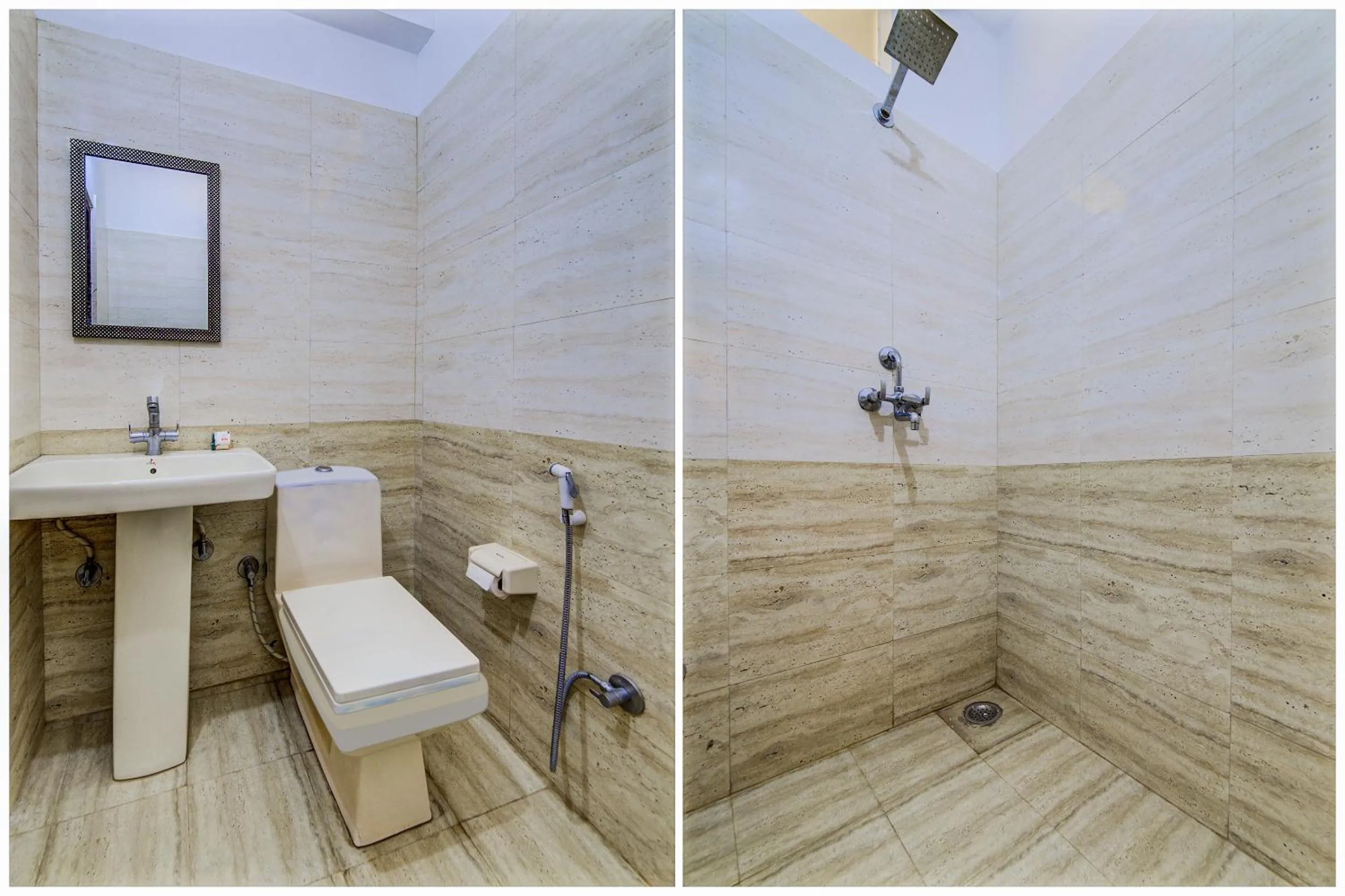 Bathroom in Hotel O AARAV HOTEL