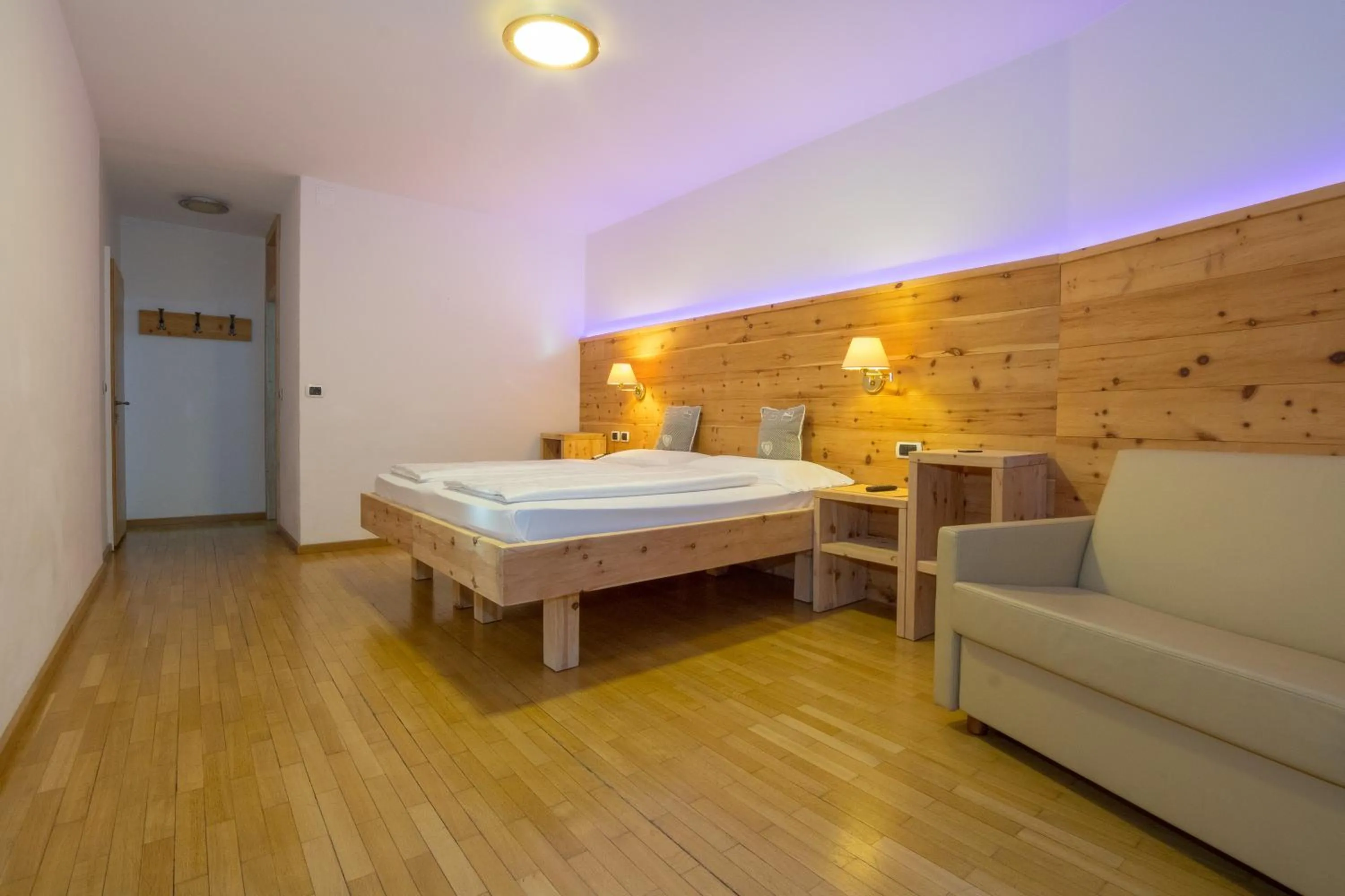 Bed in Hotel Garni Snaltnerhof