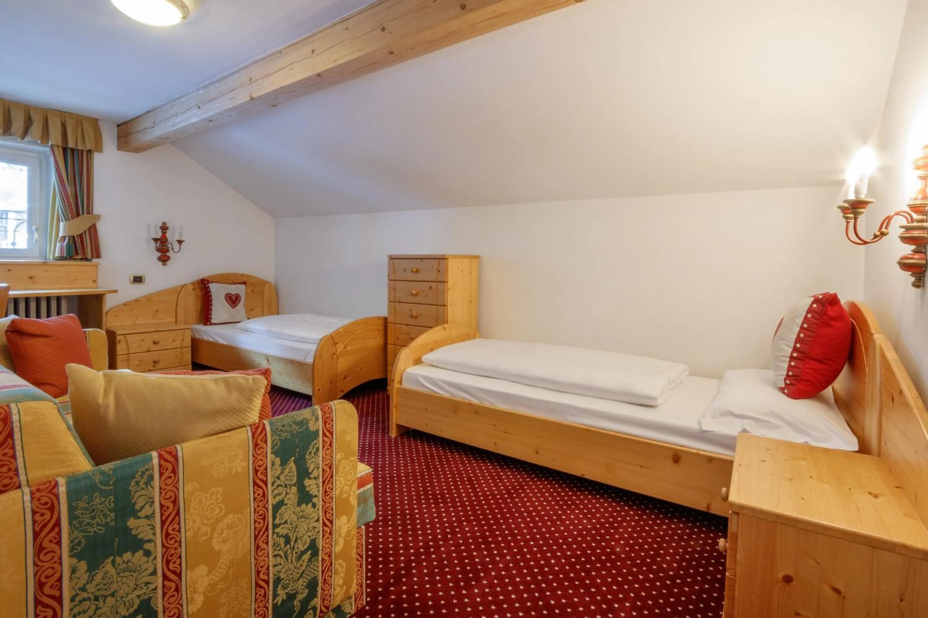 Bed in Hotel Garni Snaltnerhof