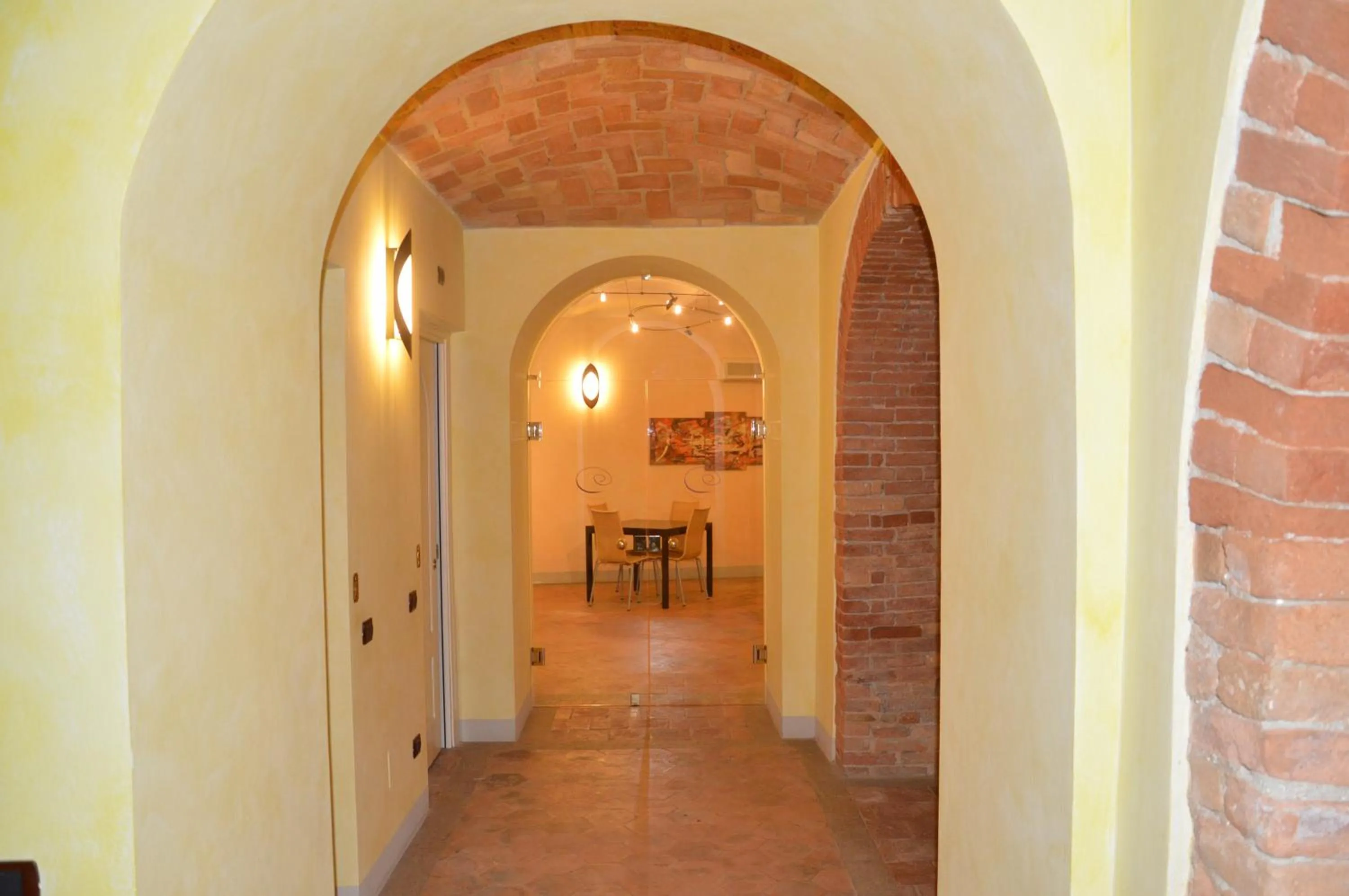 Lobby or reception in Albergo Castiglione Langhe