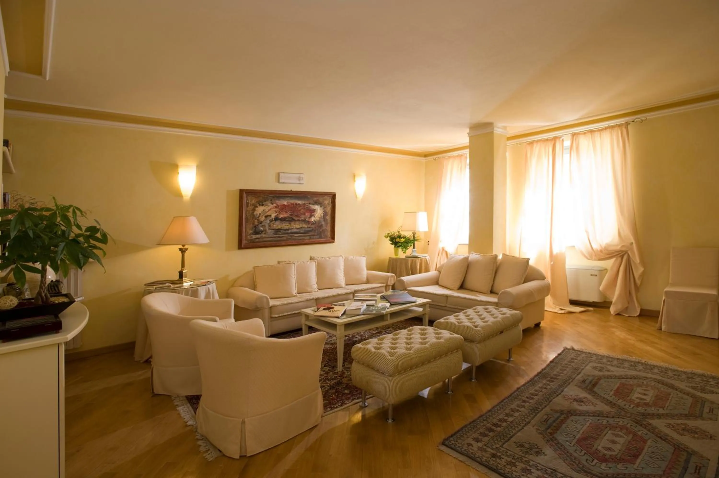 Bed in Albergo Castiglione Langhe