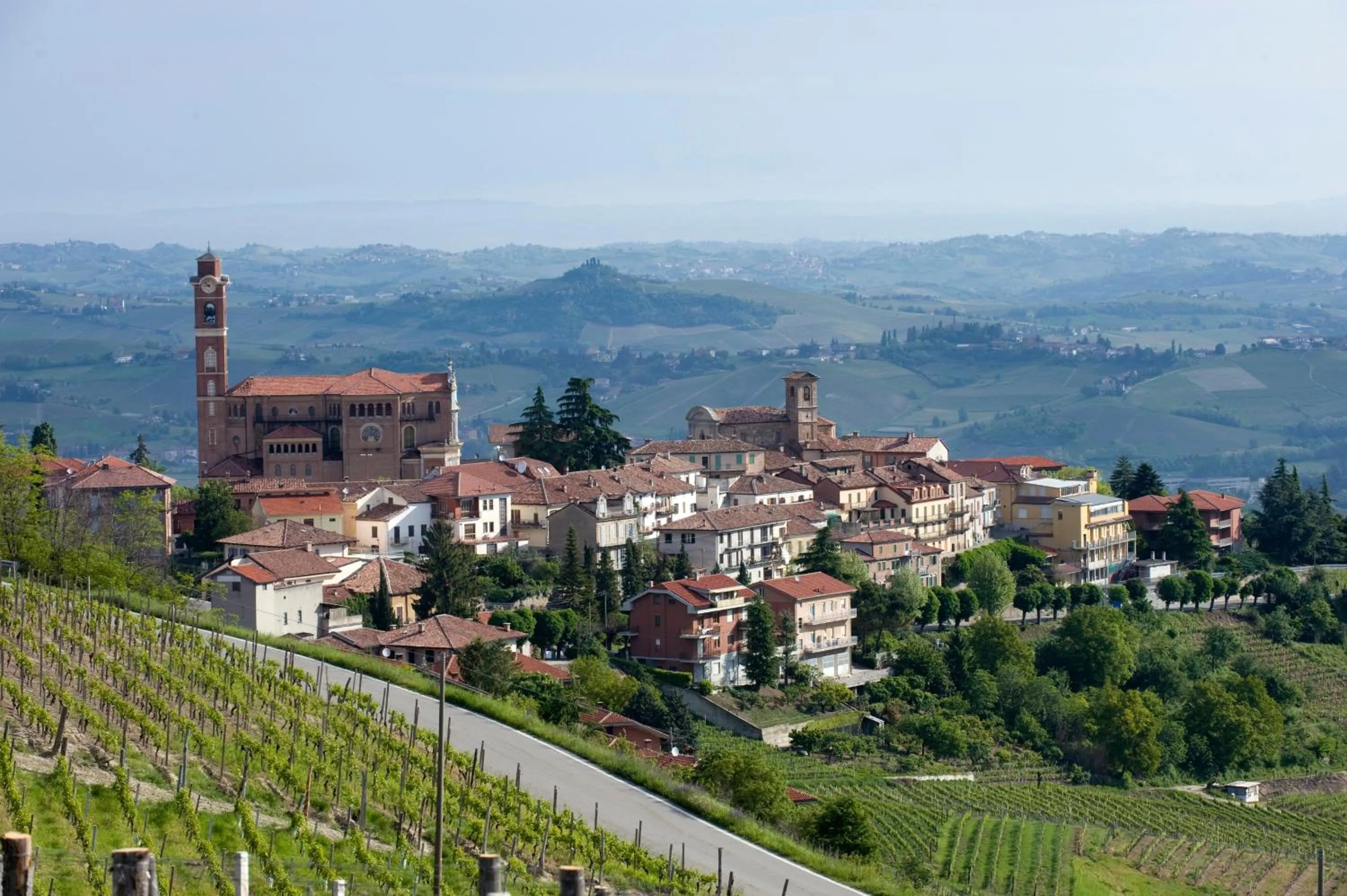 Natural landscape in Albergo Castiglione Langhe