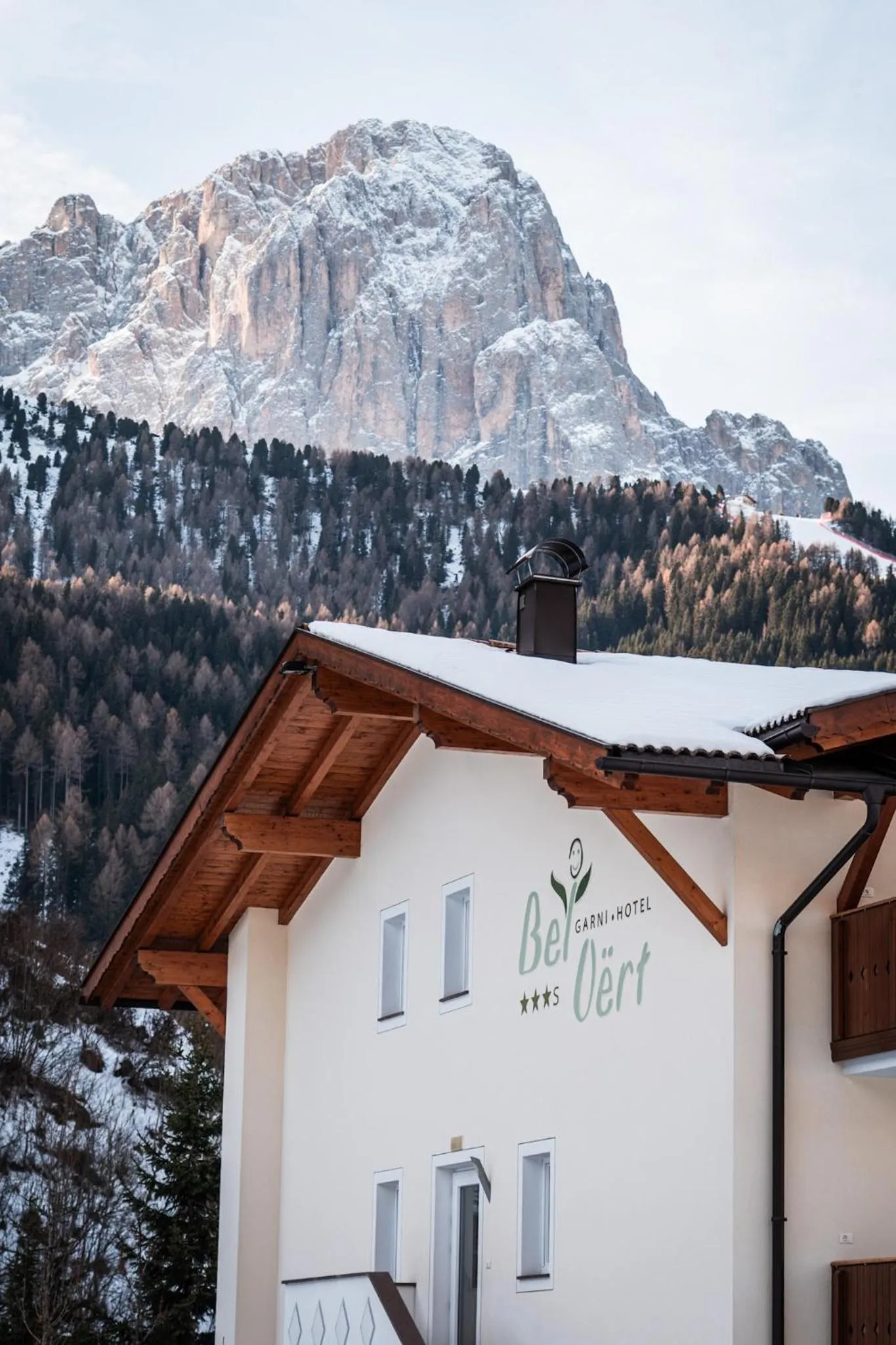 Property building in Garni Hotel Bel Vert